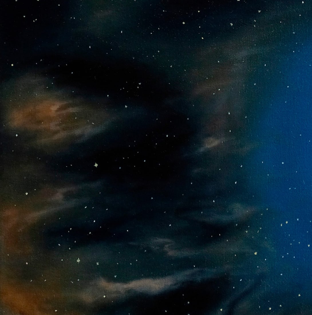 Oil painting Girls and stars Ukrainian painter - 7