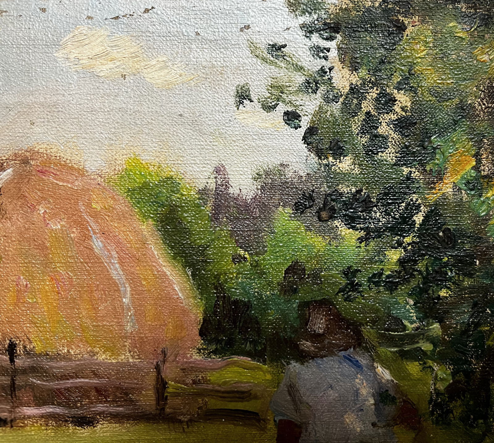 Oil painting Summer afternoon Krikhatsky - 4