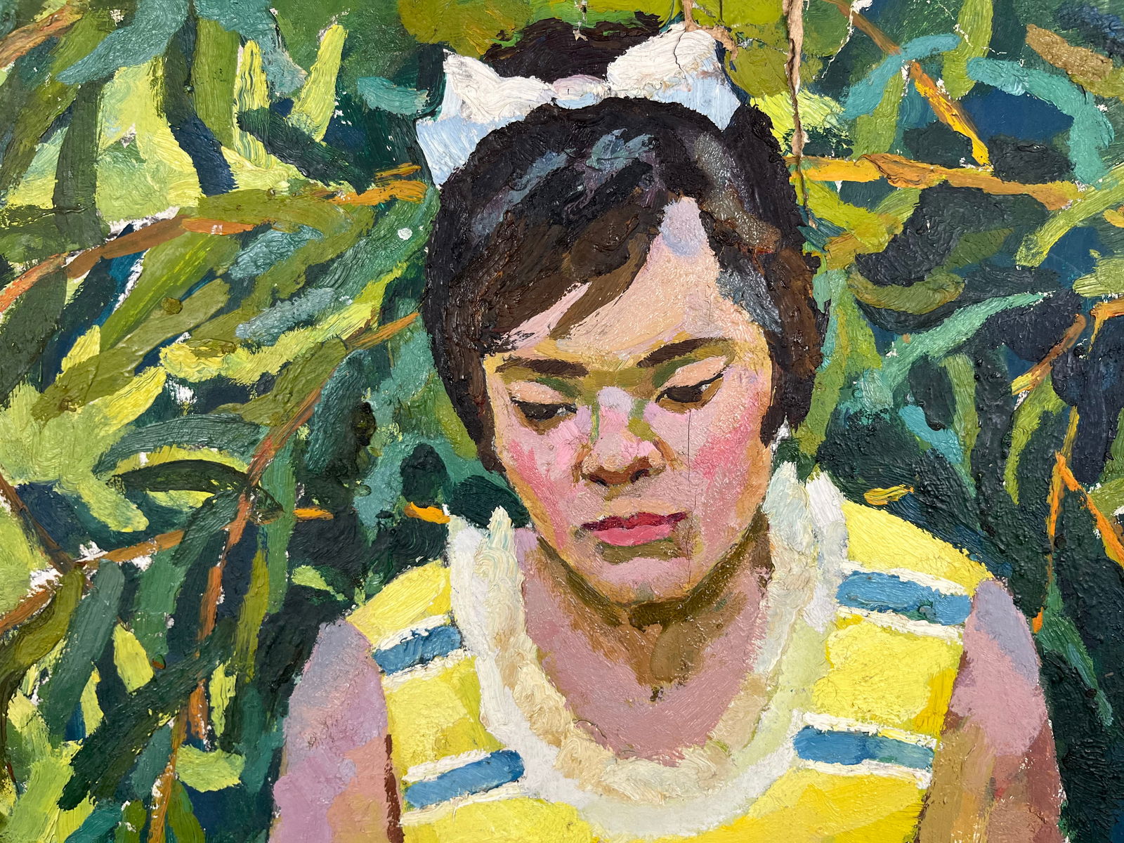 Oil painting Portrait of a girl Kostenko - 3