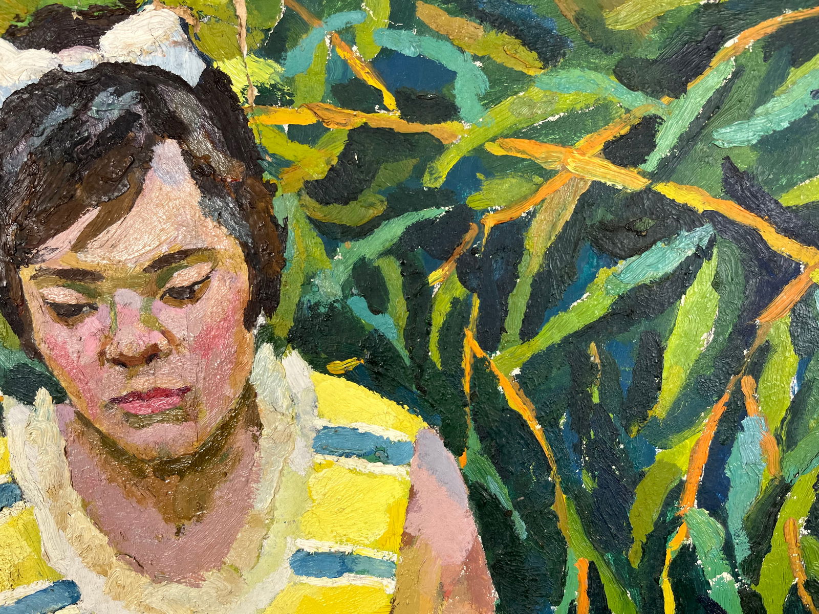 Oil painting Portrait of a girl Kostenko - 4