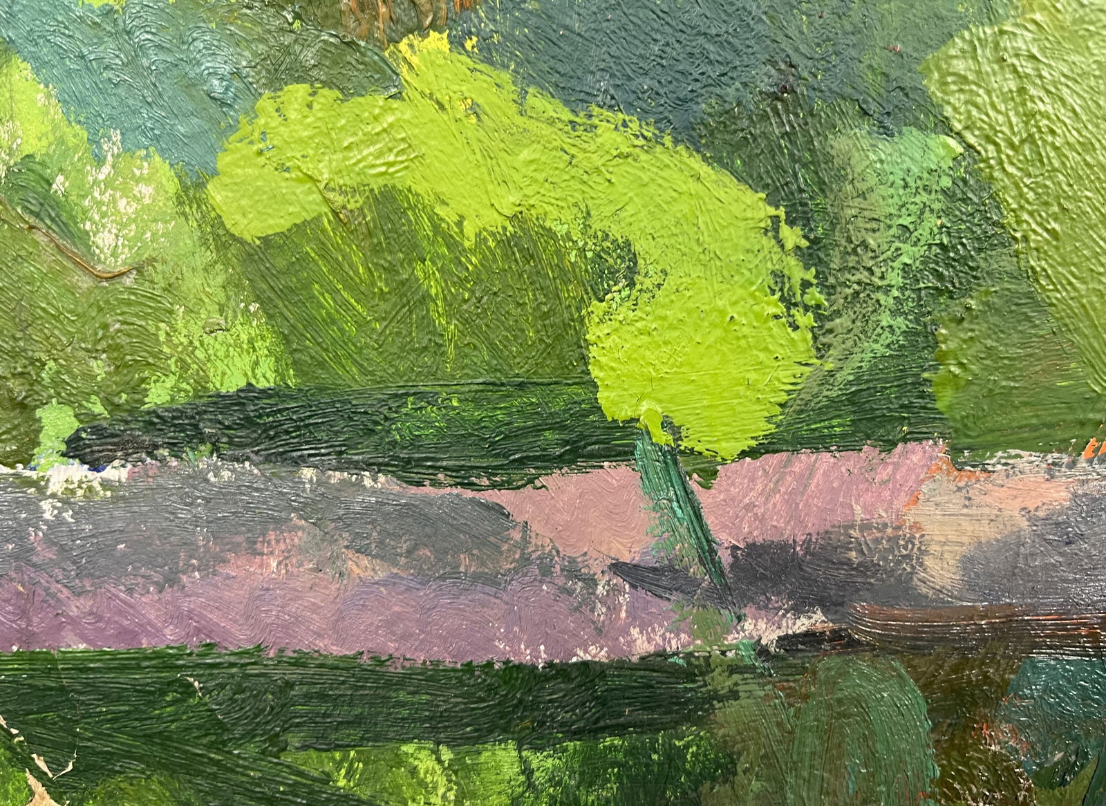 Oil painting Girl in the garden Kostenko - 7