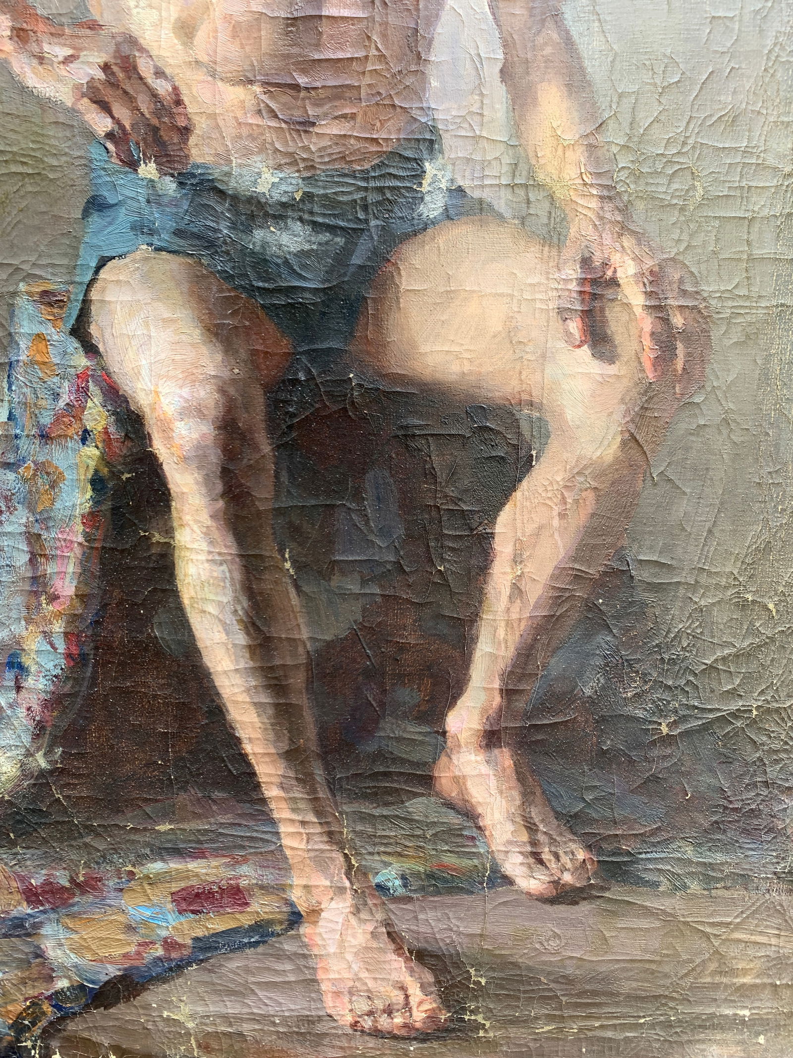 Oil painting no regrets Miroshnichenko - 10