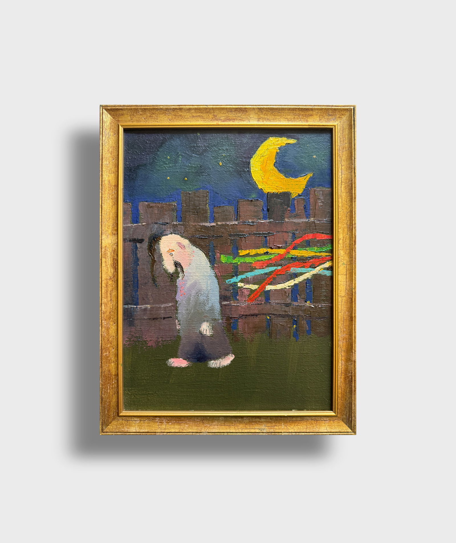 Oil painting with frame Virgo K. Leonid - 10