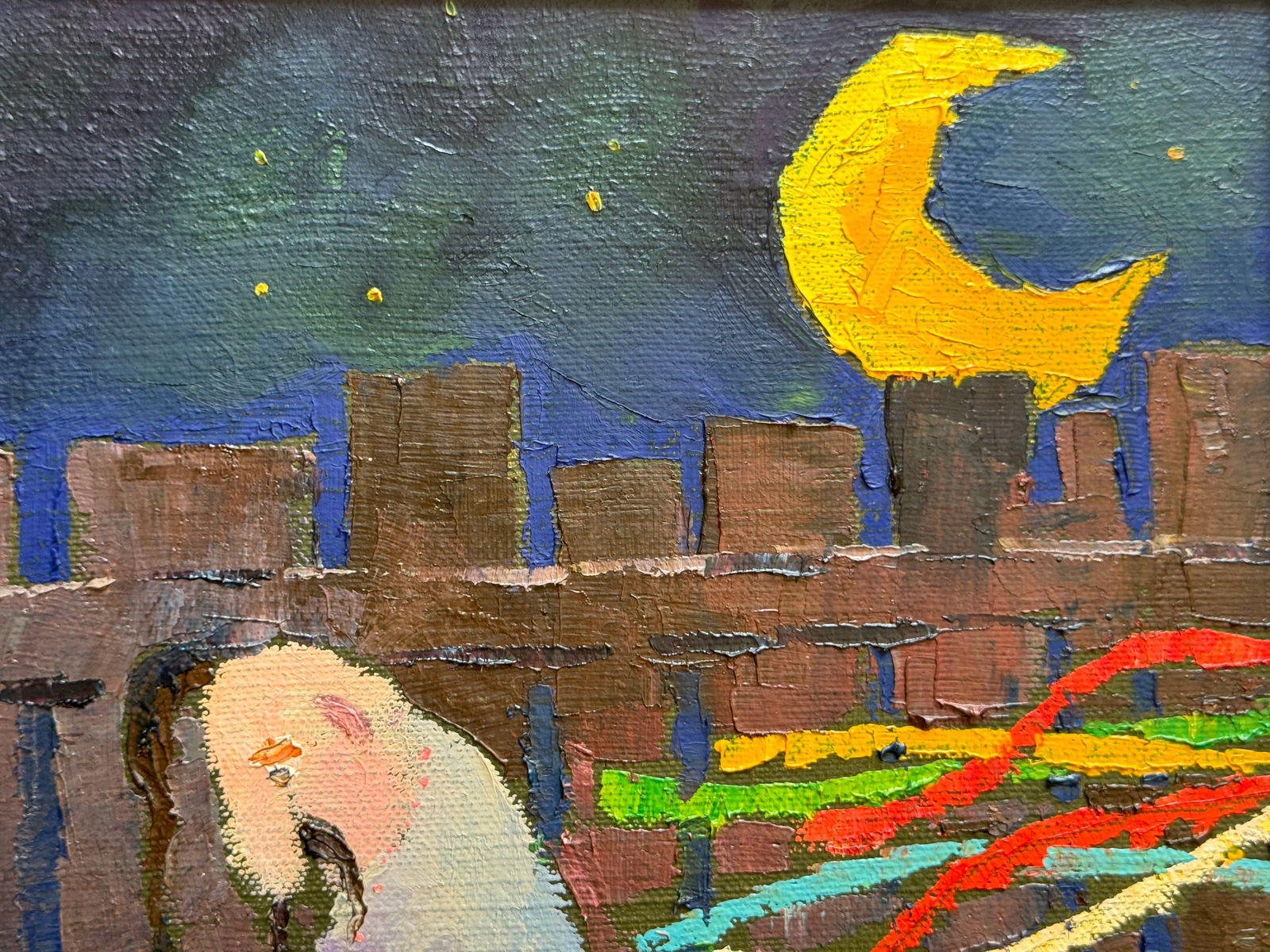 Oil painting with frame Virgo K. Leonid - 3