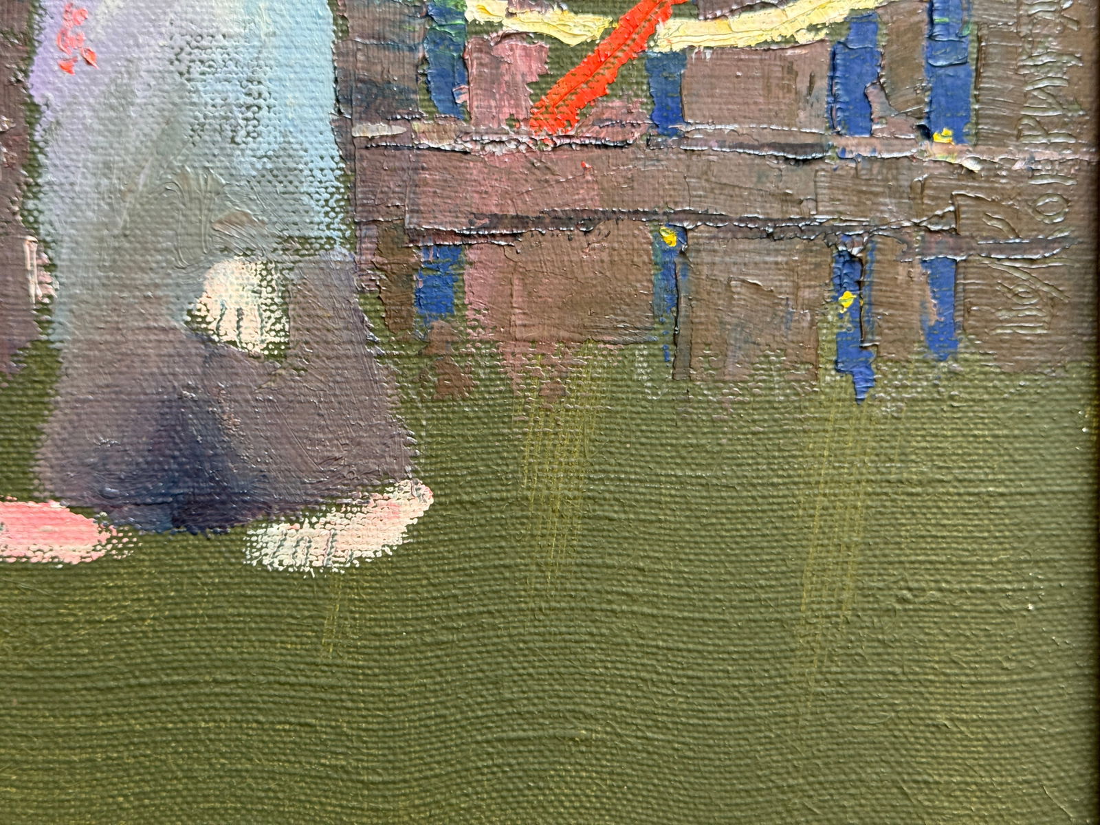 Oil painting with frame Virgo K. Leonid - 5