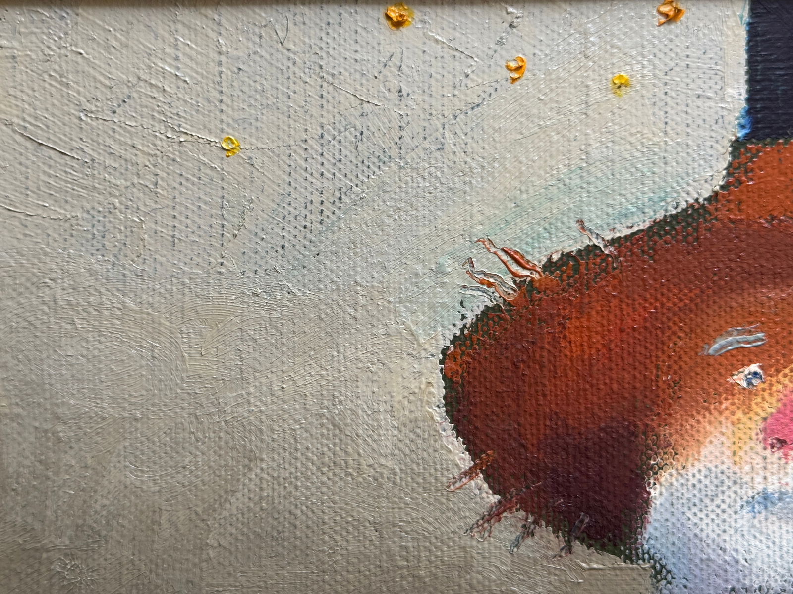 Oil painting with frame Grandfather Chronos K. Leonid - 7