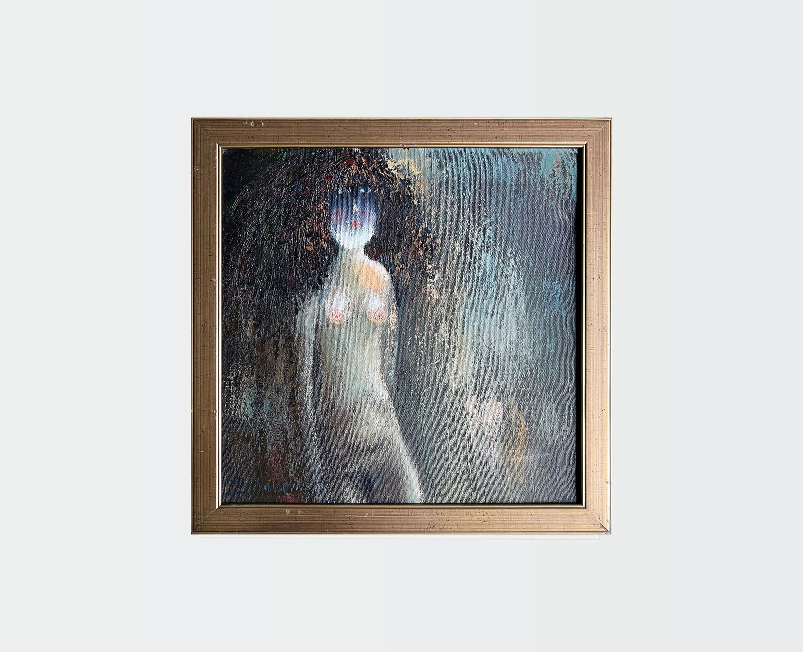 Oil painting with frame Figure K. Leonid - 2
