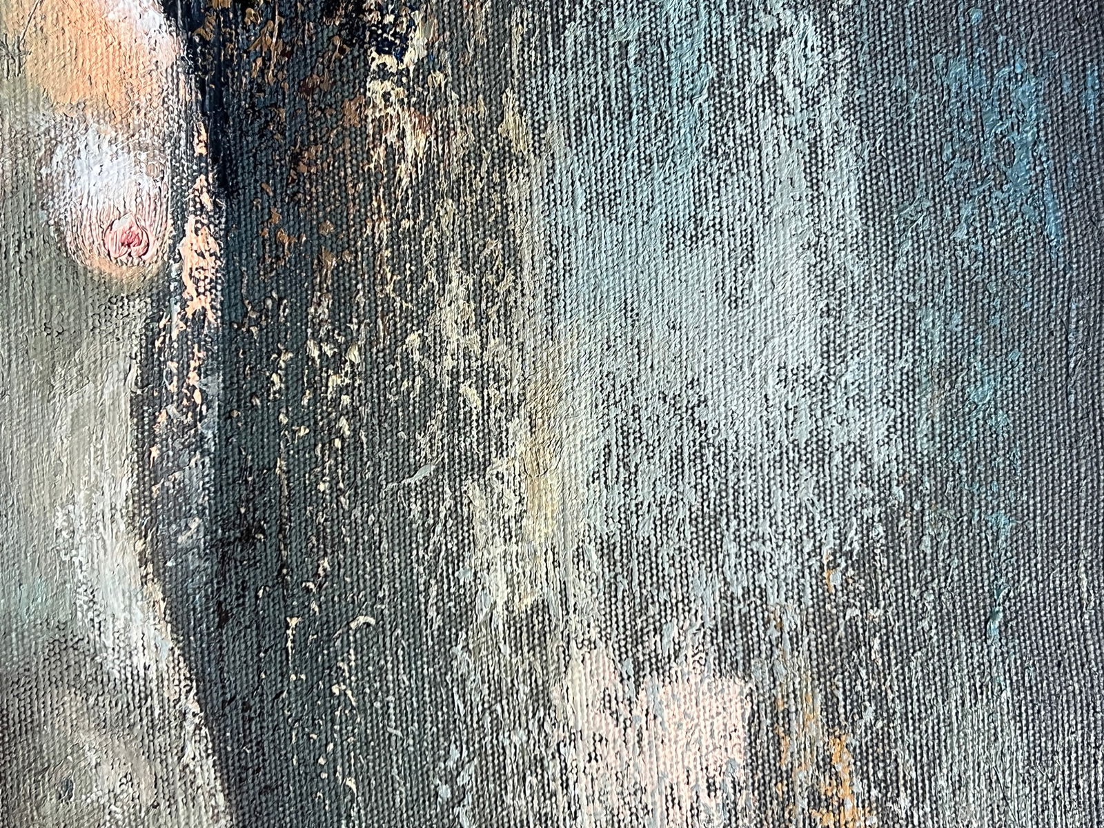 Oil painting with frame Figure K. Leonid - 5