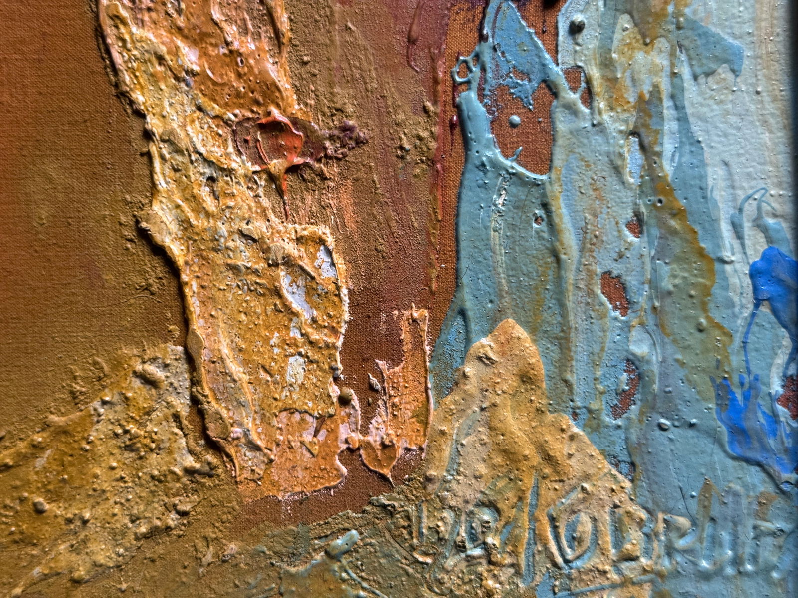 Abstract Oil painting with frame avatar icon K. Leonid - 4