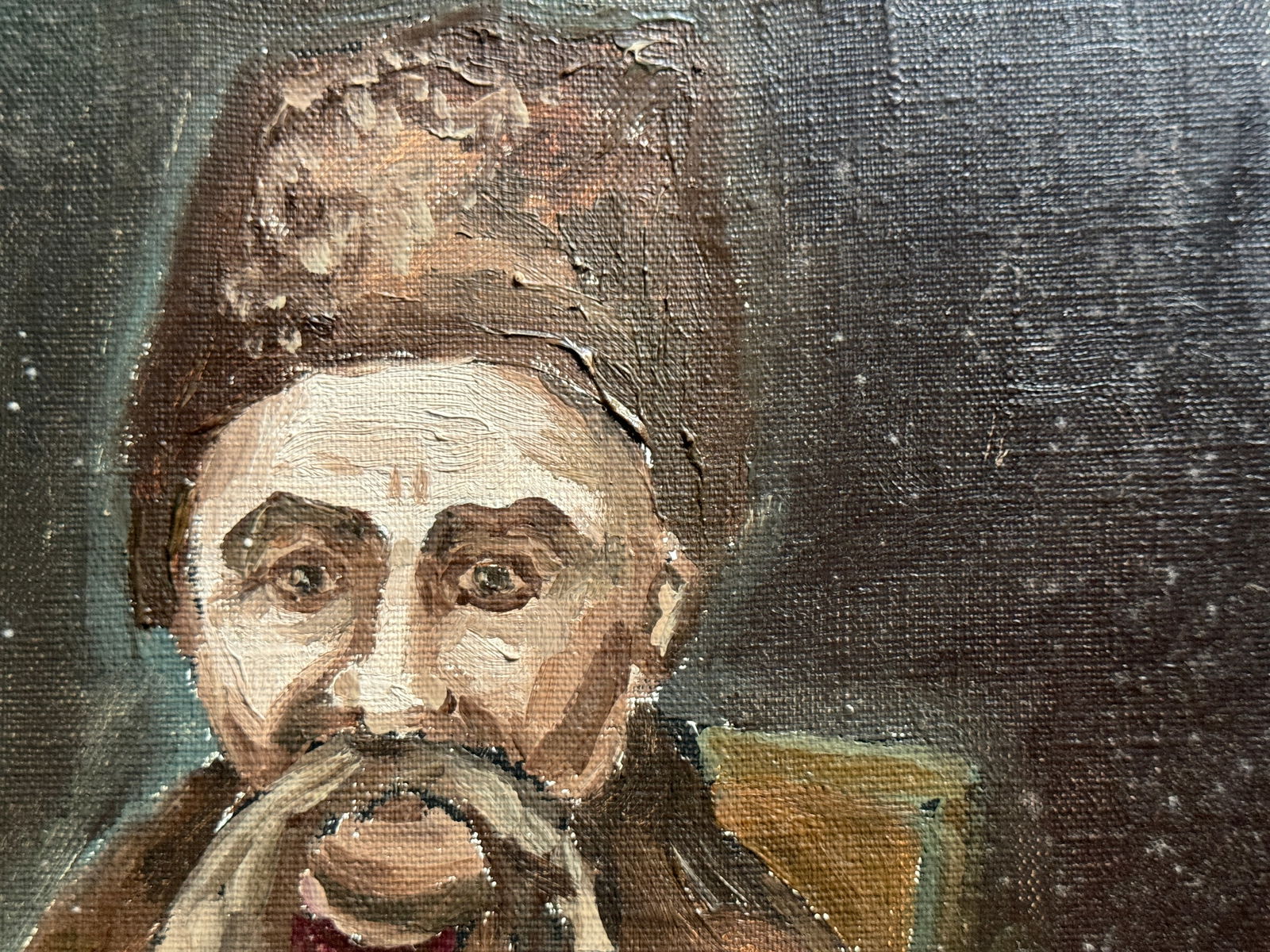 Oil painting with frame Taras Shevchenko K. Leonid - 9