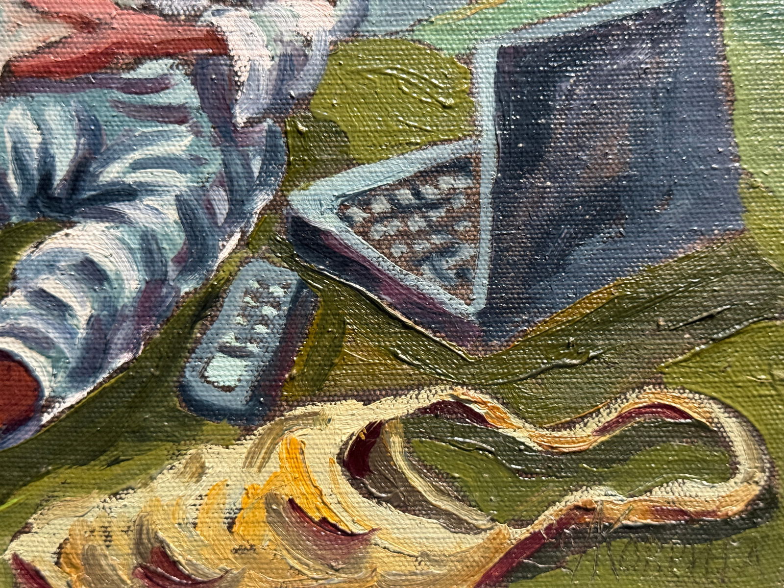 Oil painting with frame Hryhorii Skovoroda K. Leonid - 6