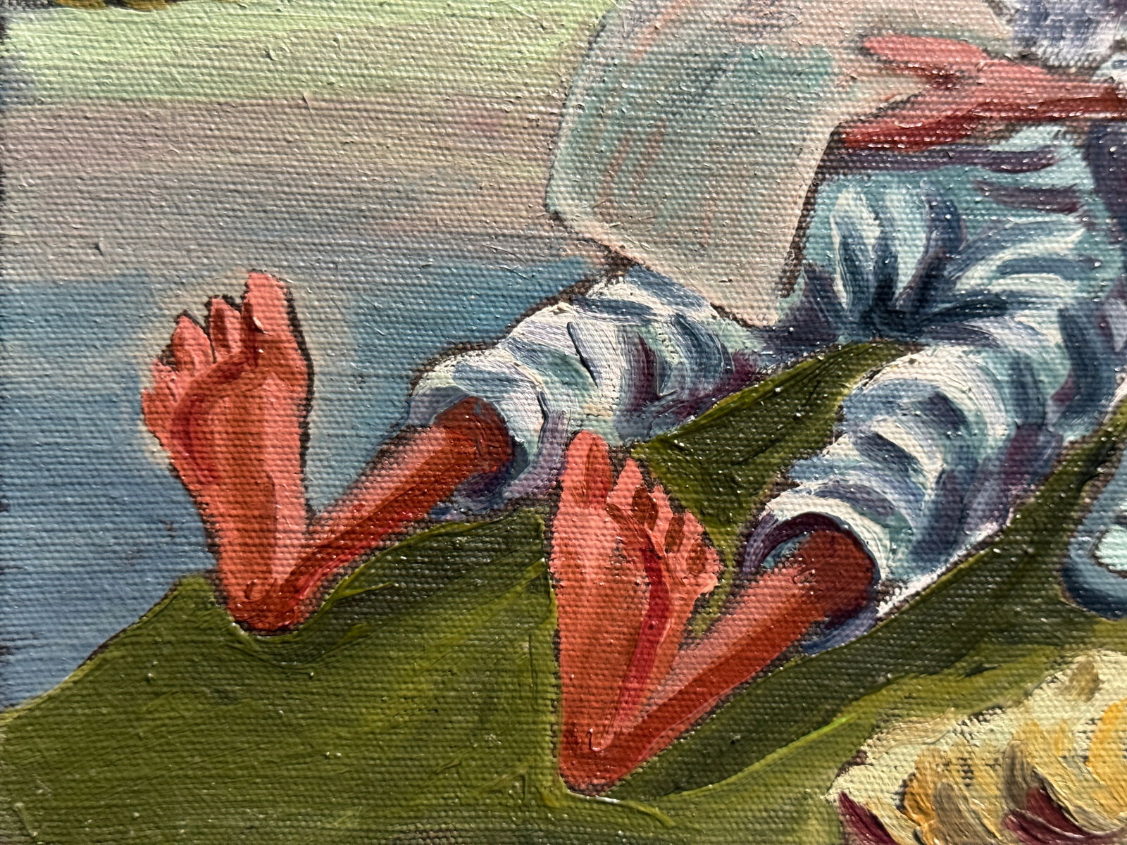 Oil painting with frame Hryhorii Skovoroda K. Leonid - 7