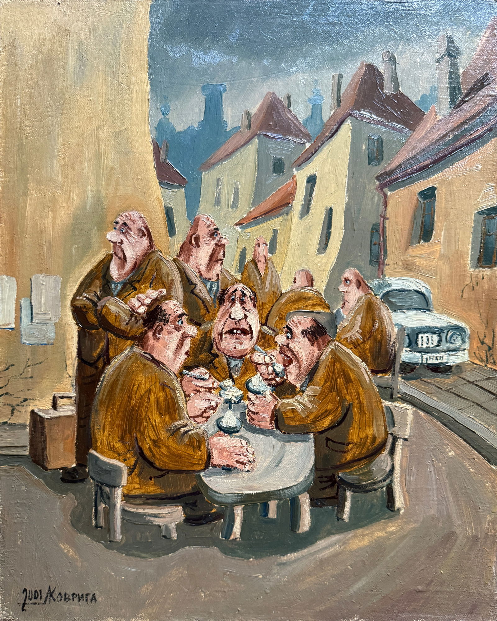 Oil painting with frame appointment K. Leonid (1 of 11)