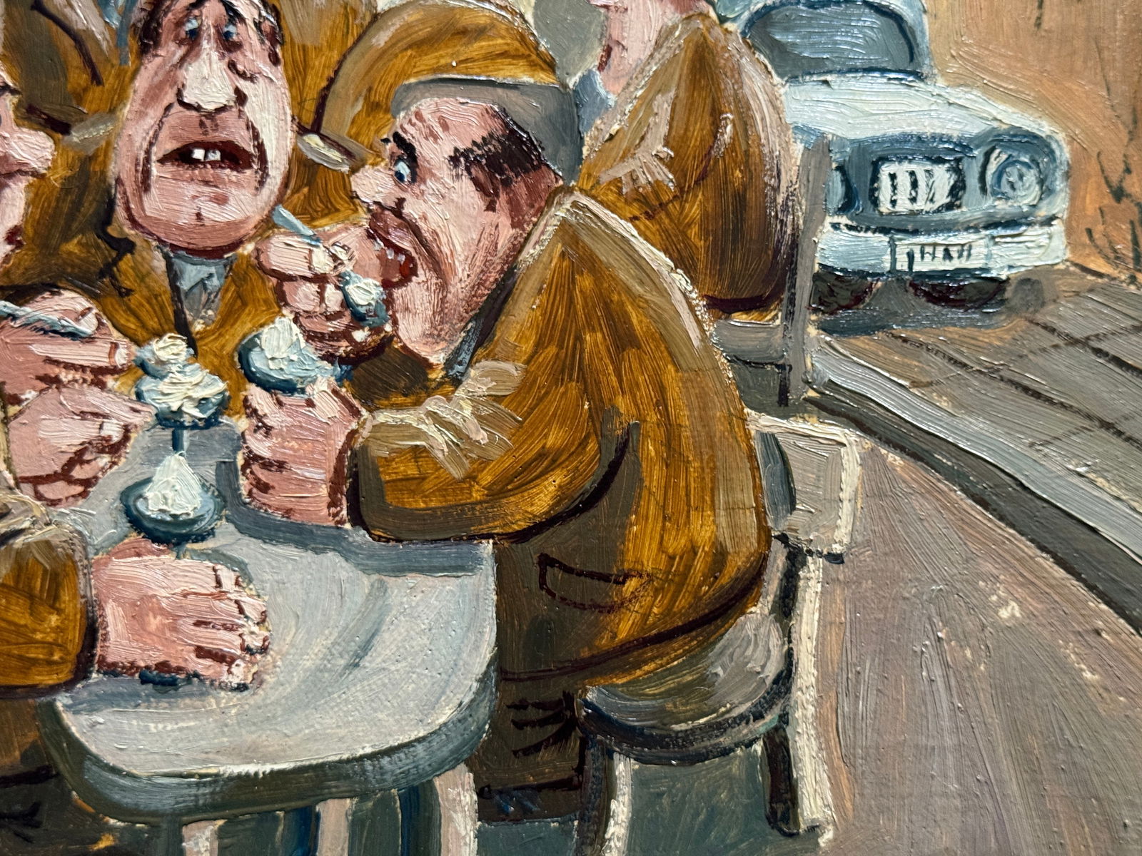 Oil painting with frame appointment K. Leonid - 7