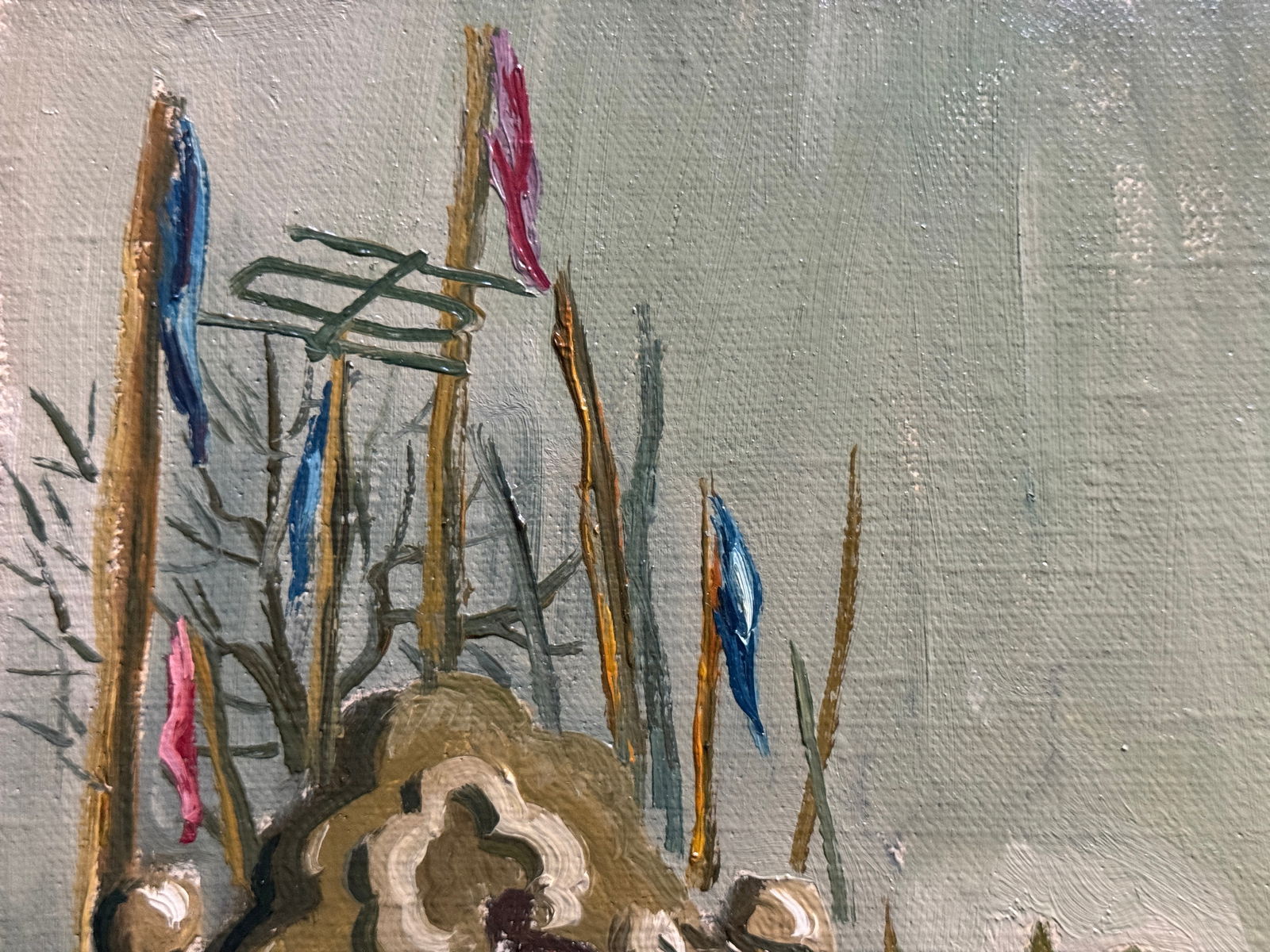 Oil painting with frame Fame K. Leonid - 2