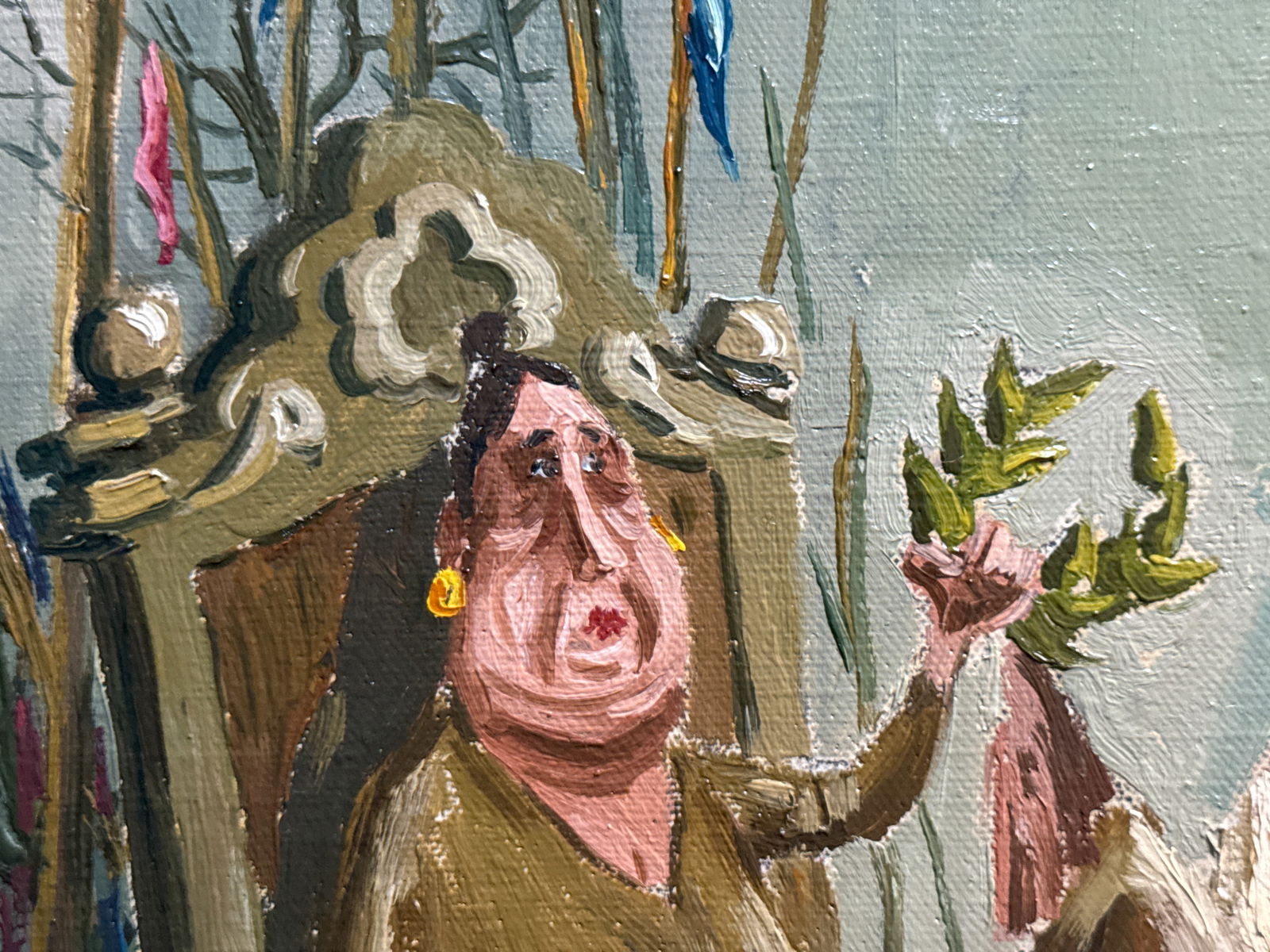 Oil painting with frame Fame K. Leonid - 3