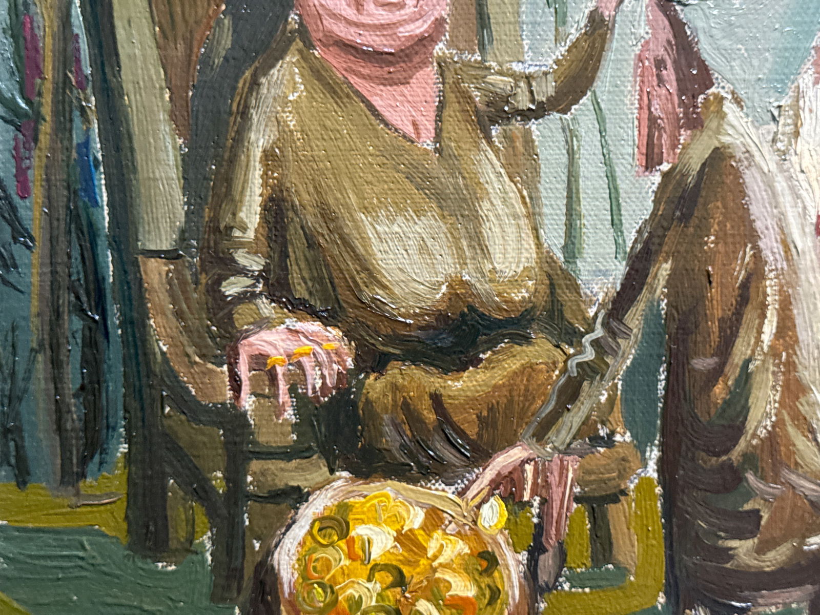 Oil painting with frame Fame K. Leonid - 4