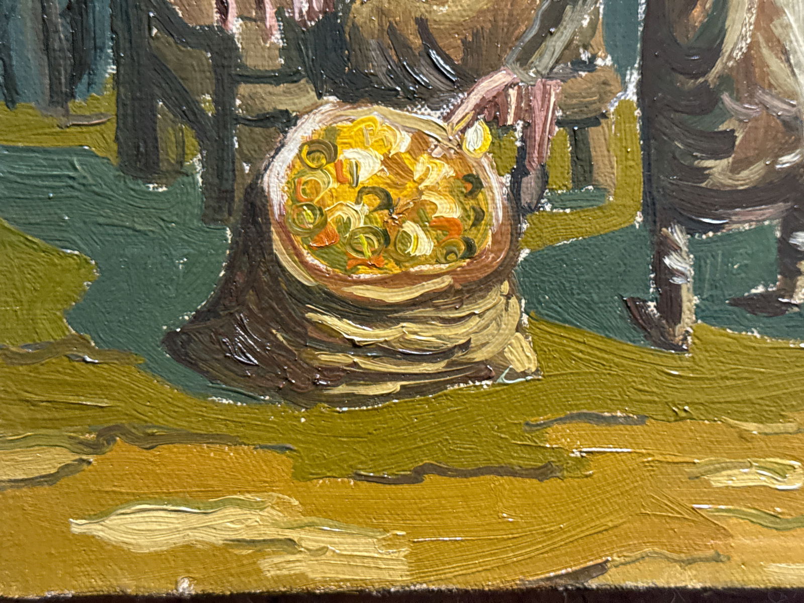 Oil painting with frame Fame K. Leonid - 5