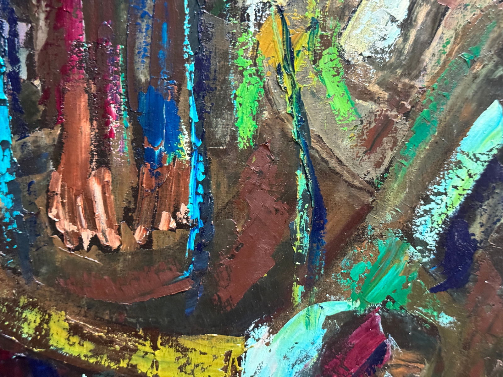 Oil painting with frame point of view K. Leonid - 7