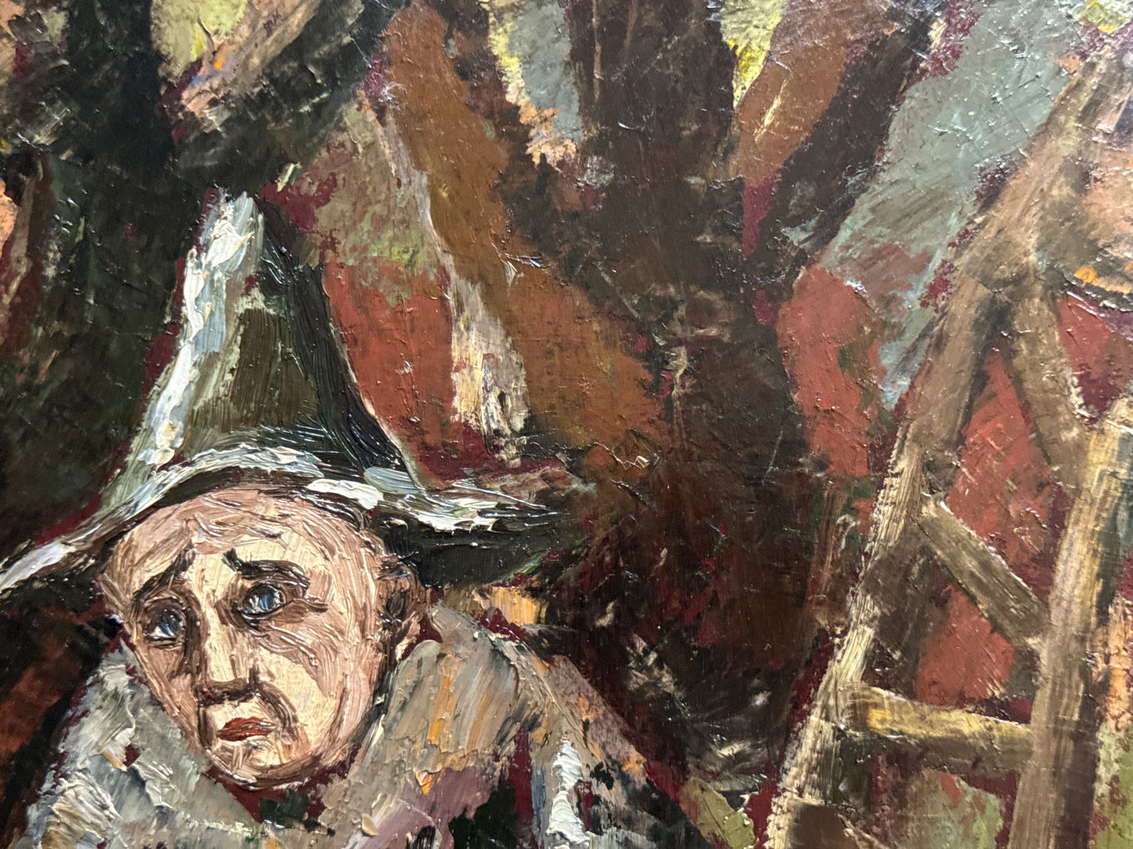 Oil painting with frame Apple K. Leonid - 3