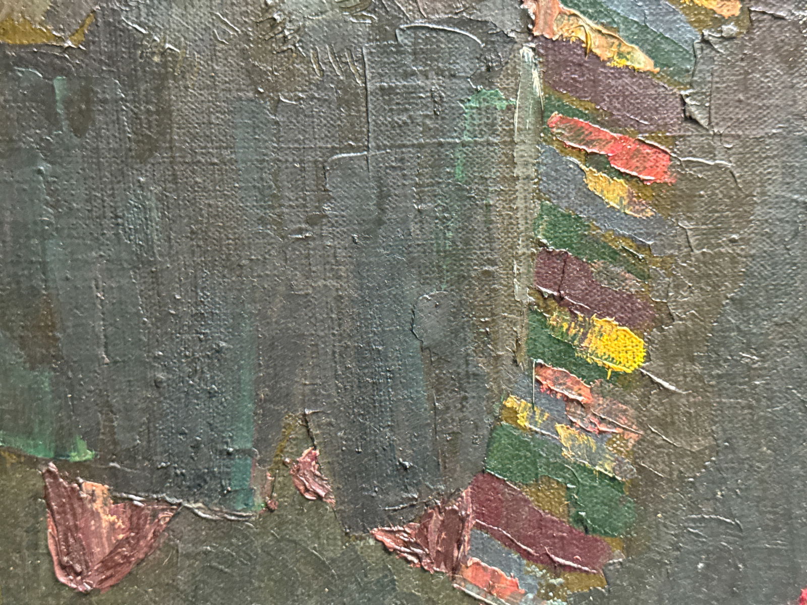 Oil painting with frame godmother K. Leonid - 5