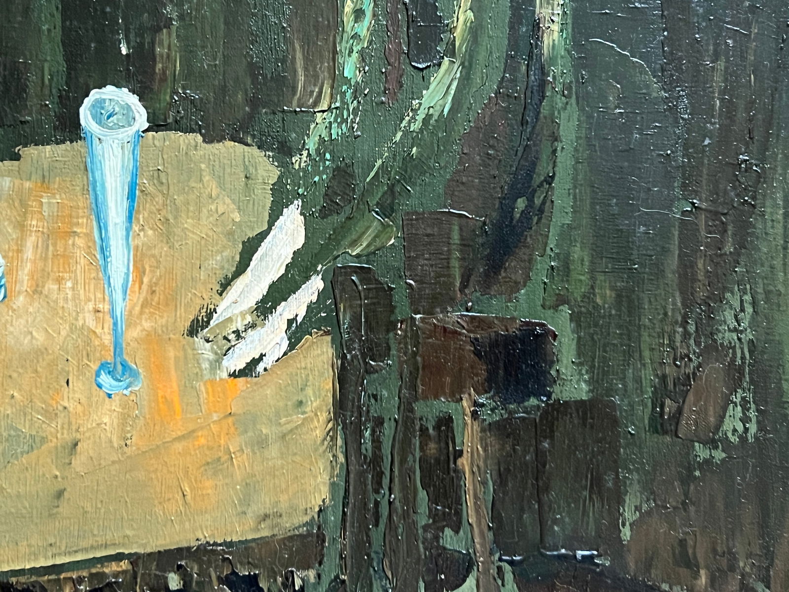 Oil painting with frame Don Quixote and Sancho Panza K. Leonid - 7