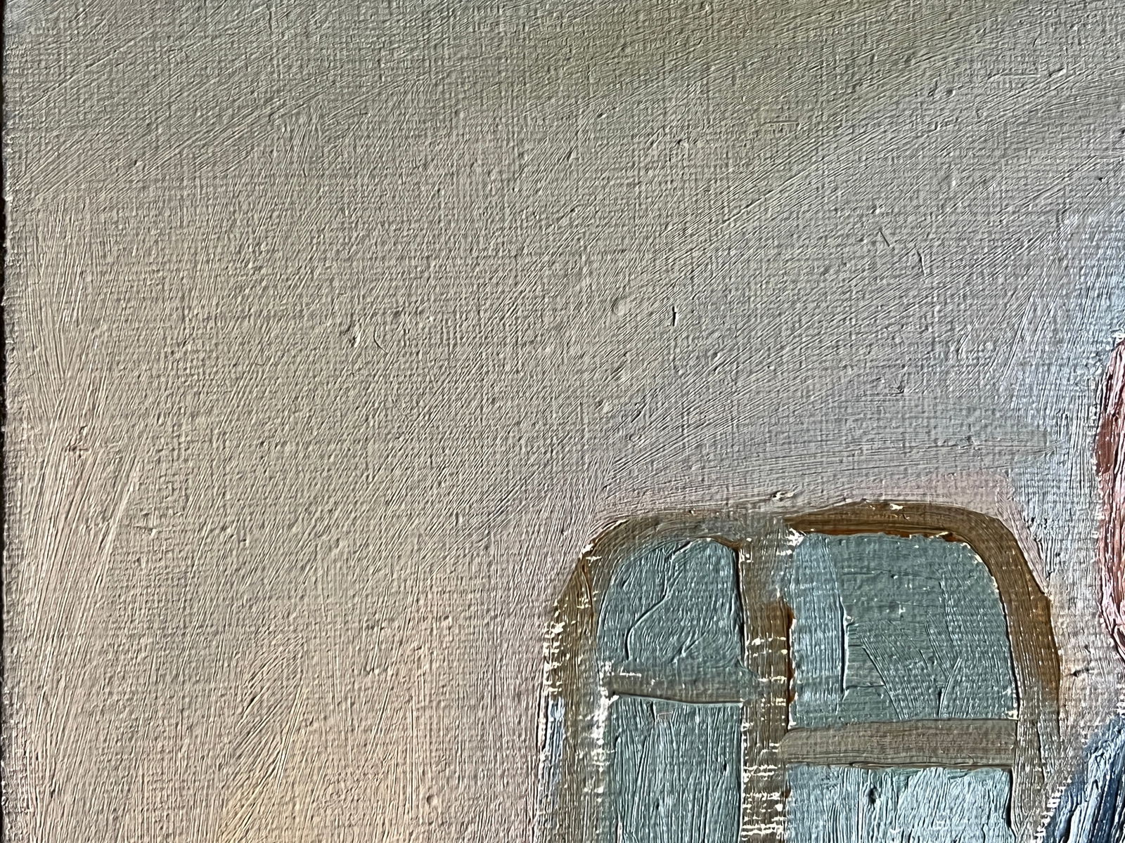 Oil painting with frame Hairdresser K. Leonid - 3