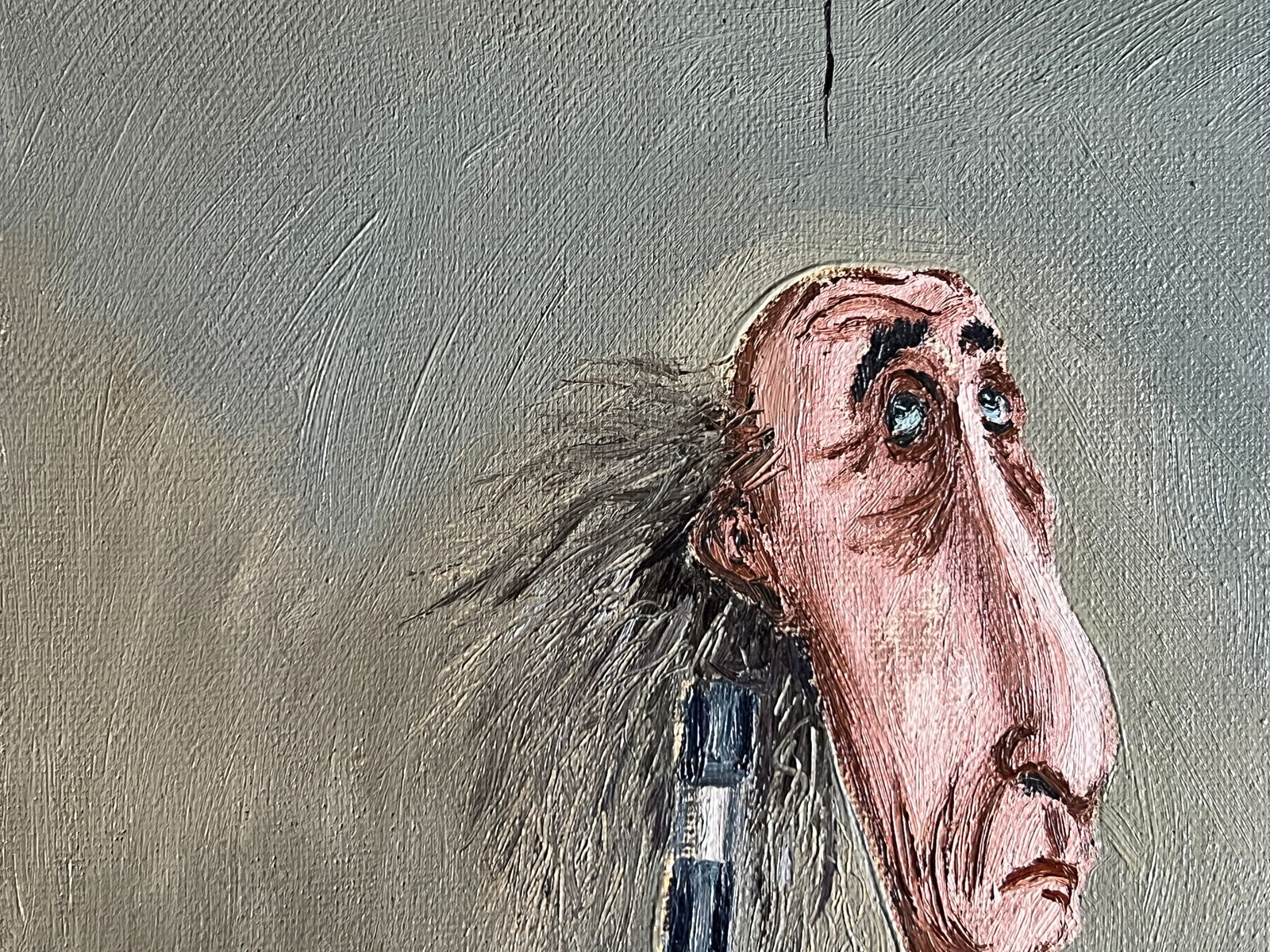 Oil painting with frame conductor K. Leonid - 3