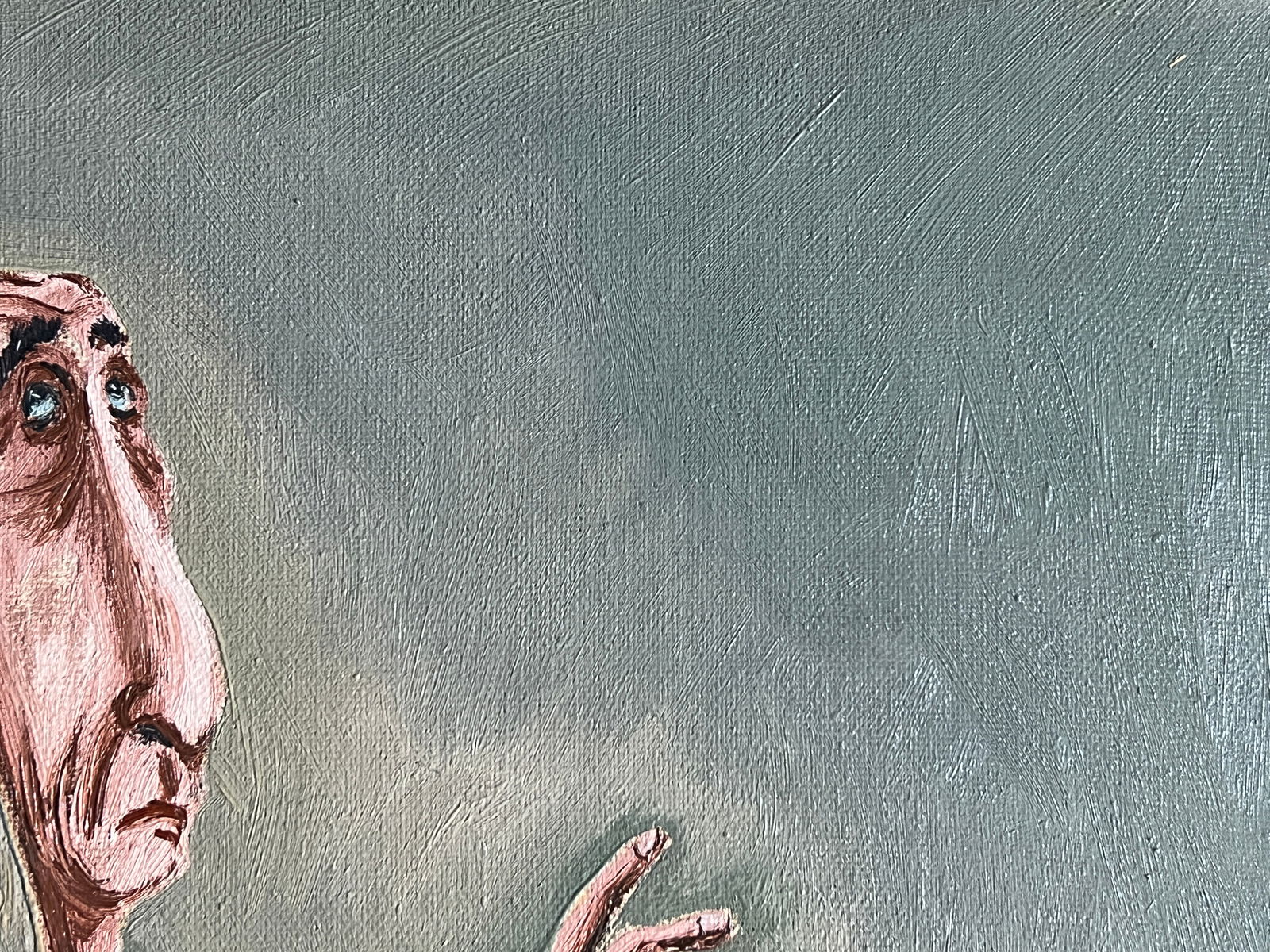 Oil painting with frame conductor K. Leonid - 4