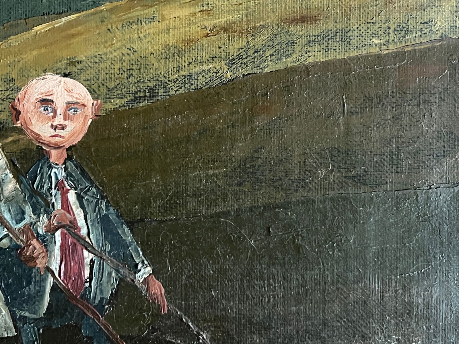 Oil painting with frame Zodiac signs Gemini K. Leonid - 7