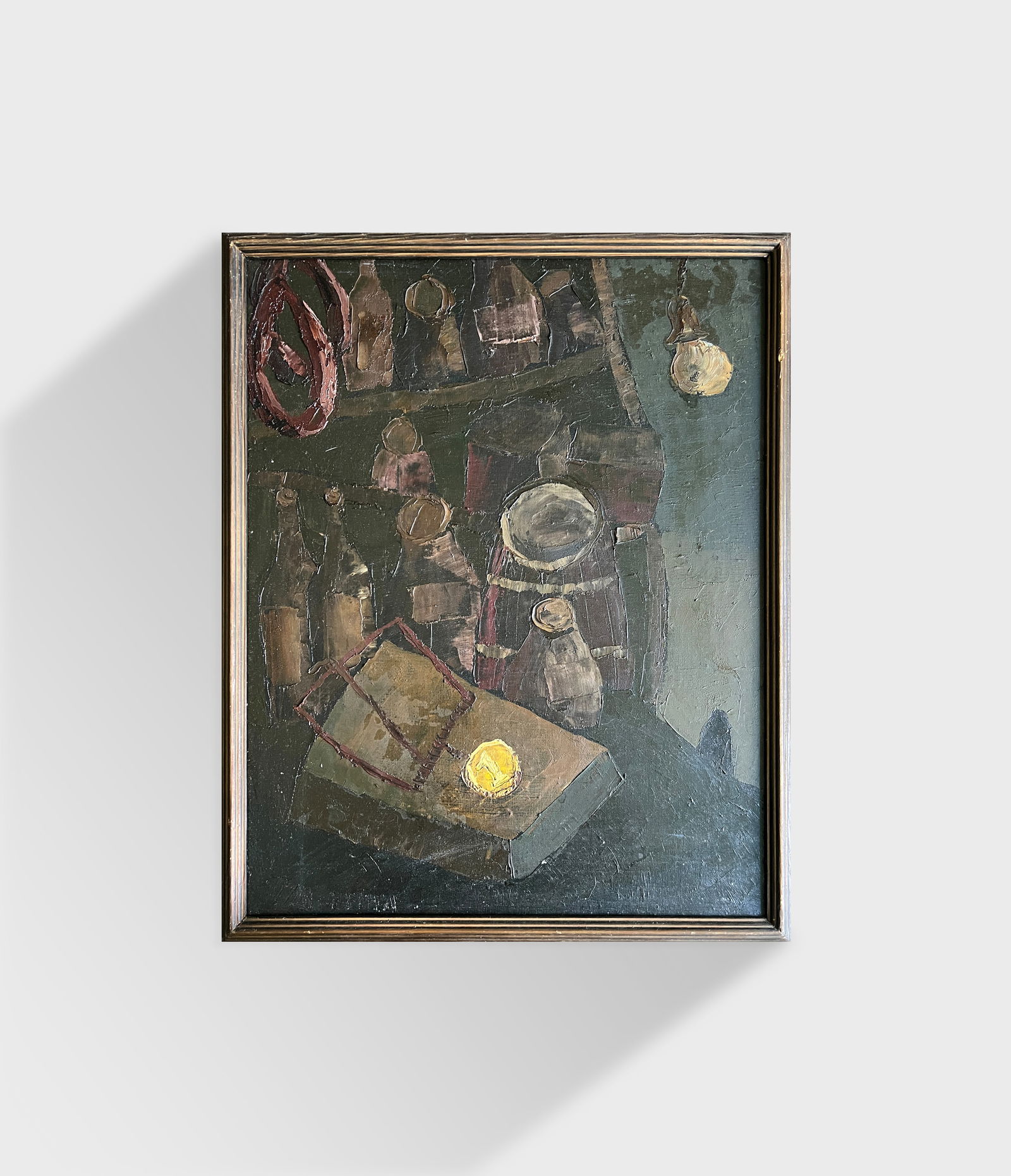 Oil painting with frame Rat K. Leonid - 11