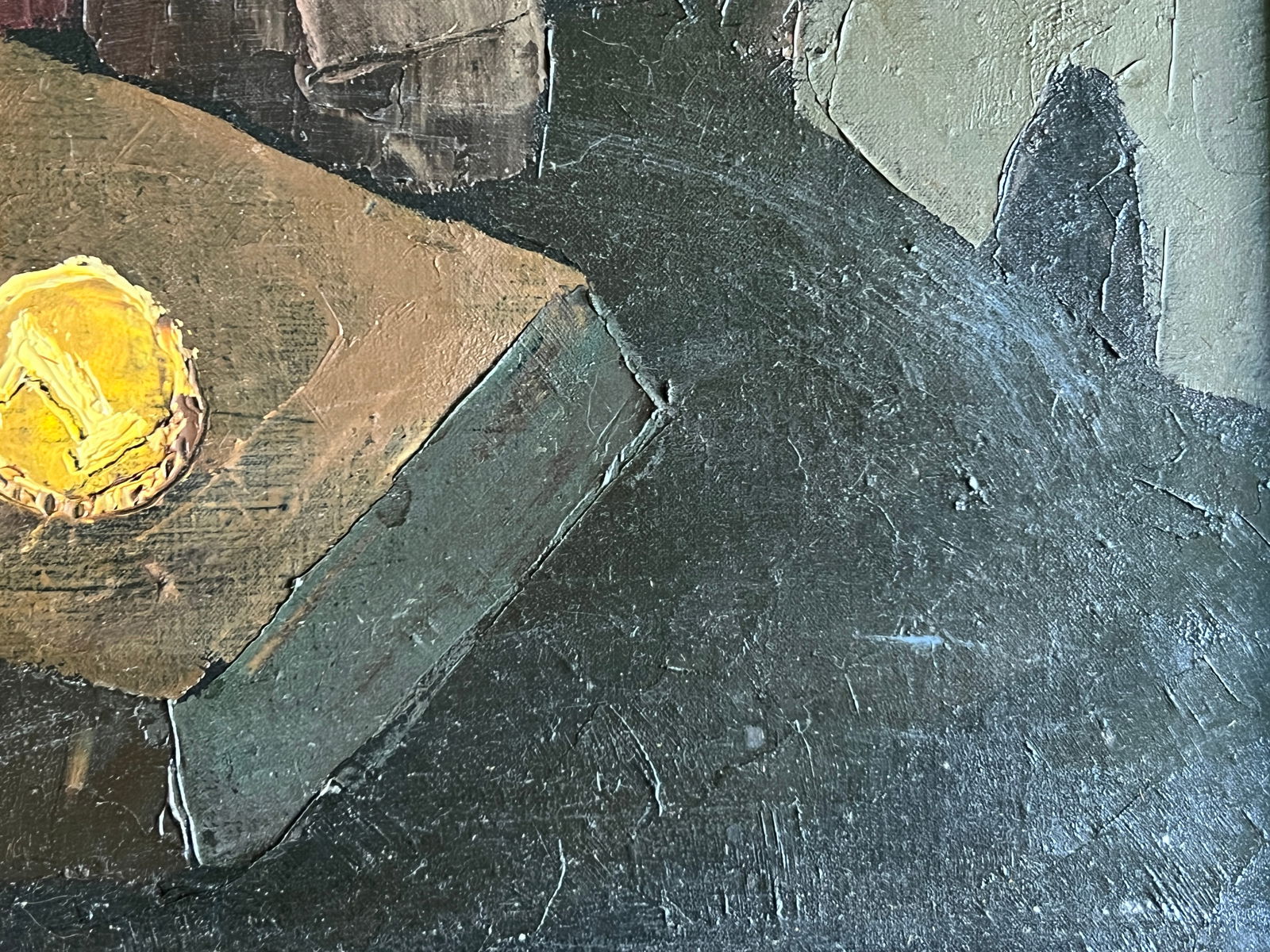 Oil painting with frame Rat K. Leonid - 6