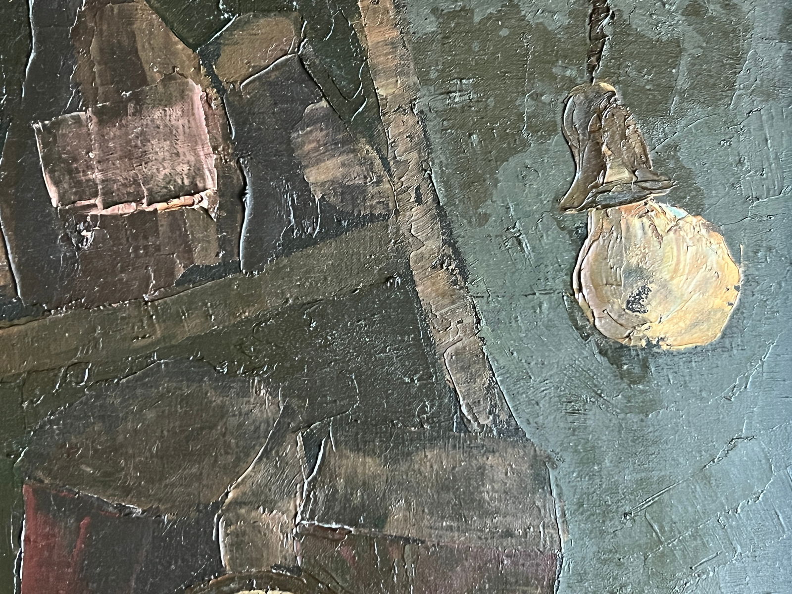 Oil painting with frame Rat K. Leonid - 9