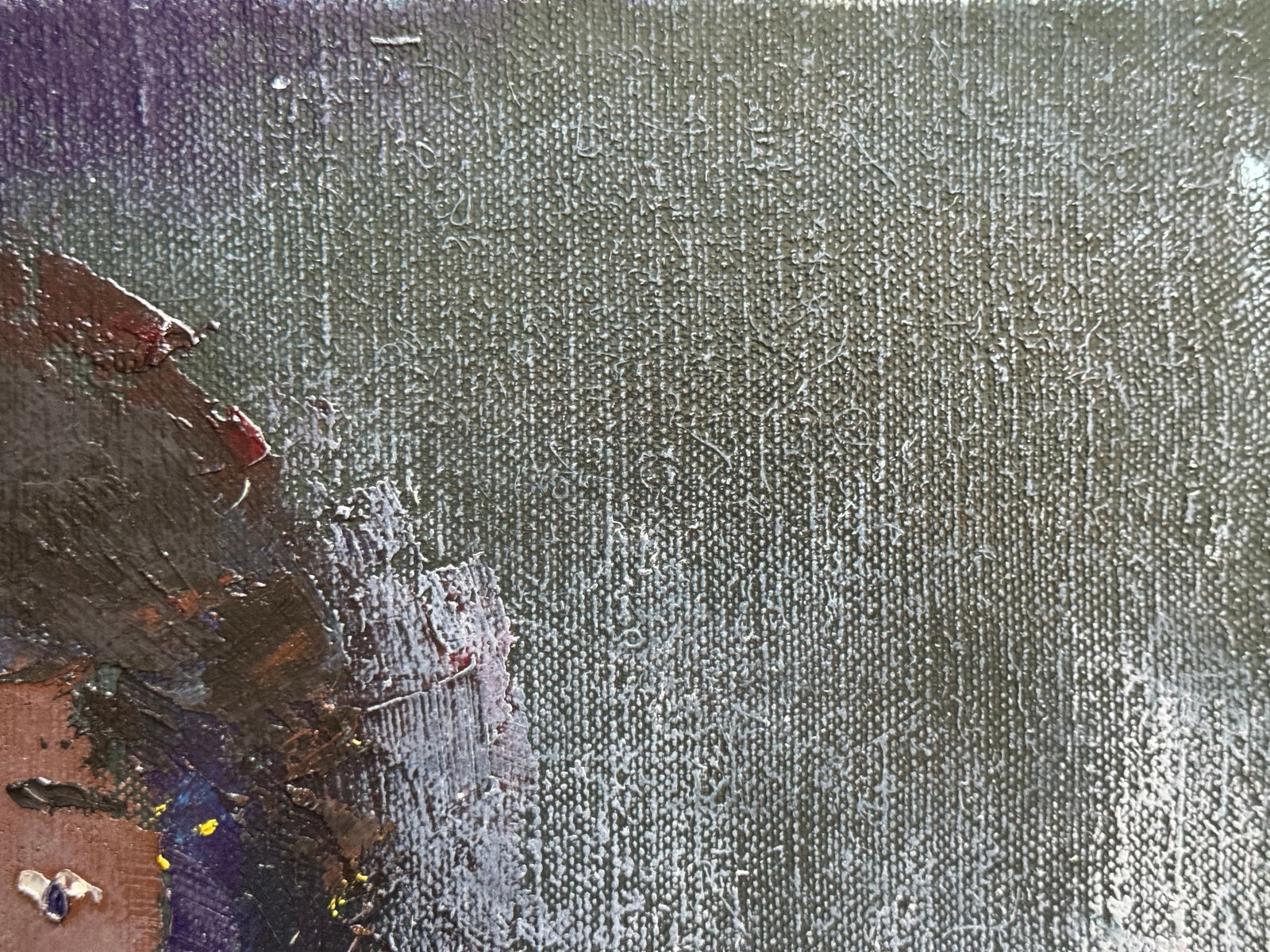 Oil painting with frame Female portrait K. Leonid - 10