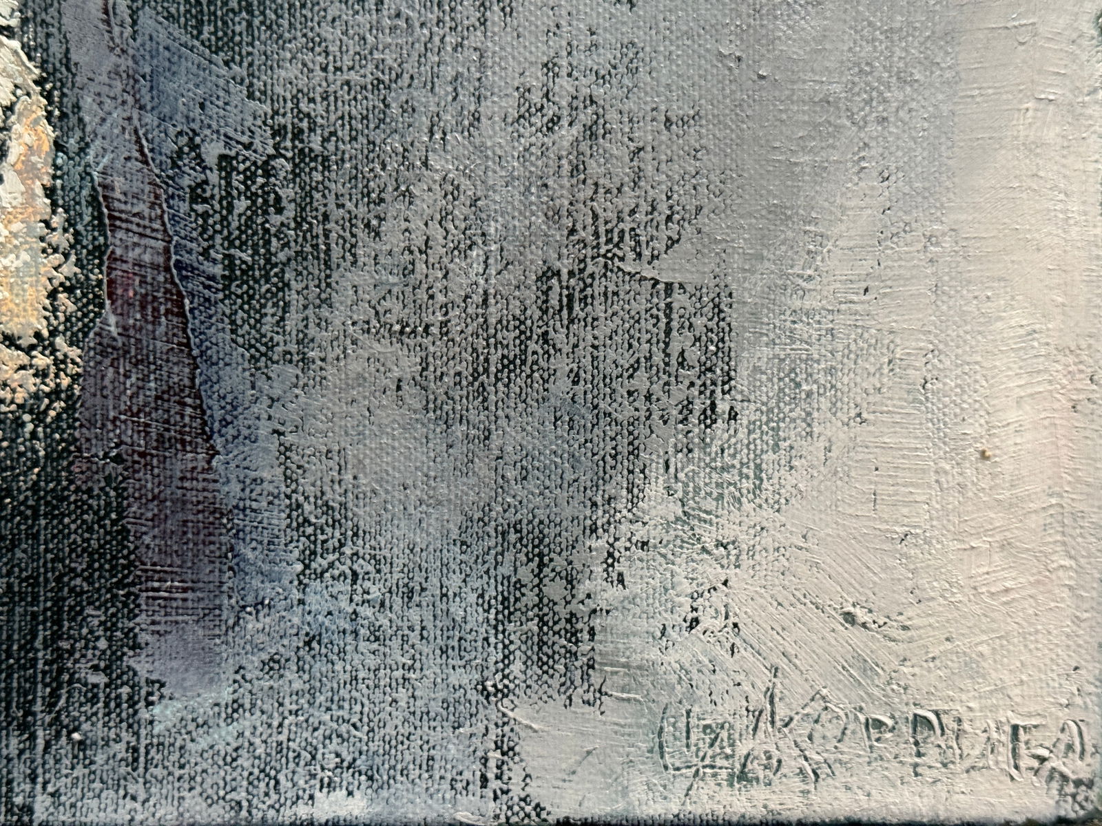 Oil painting with frame Female portrait K. Leonid - 7