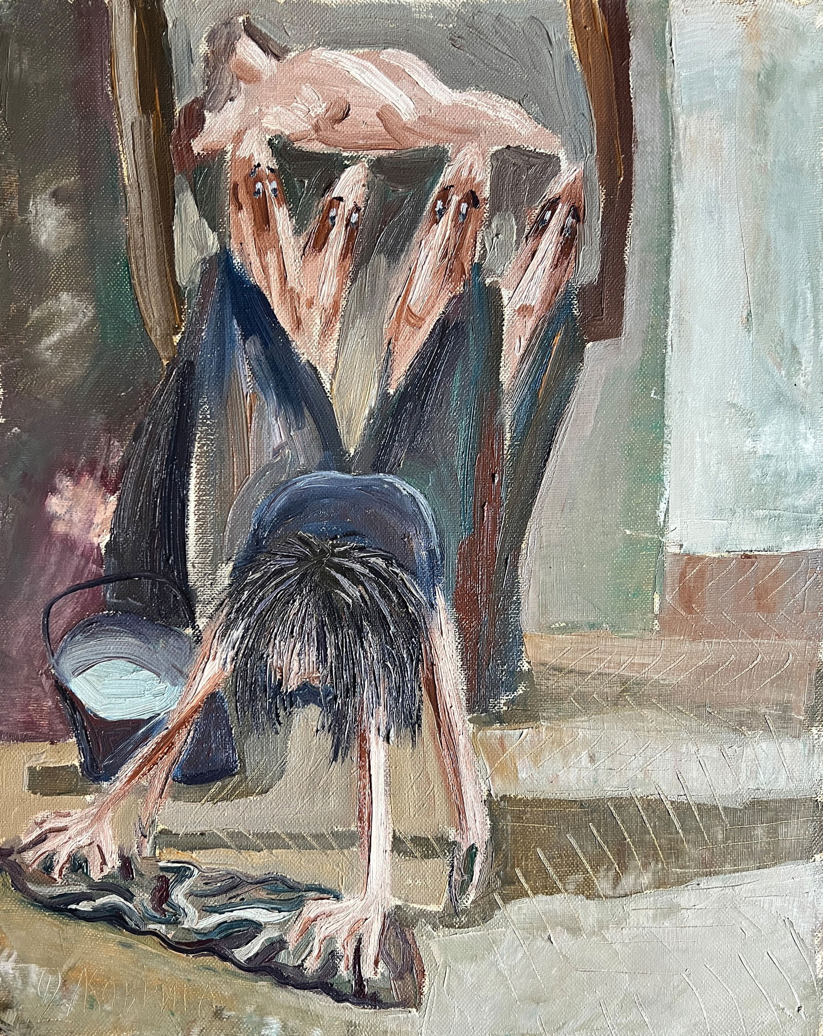 Oil painting with frame Art gallery K. Leonid (1 of 11)