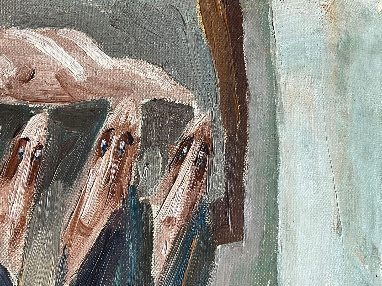 Oil painting with frame Art gallery K. Leonid - 3