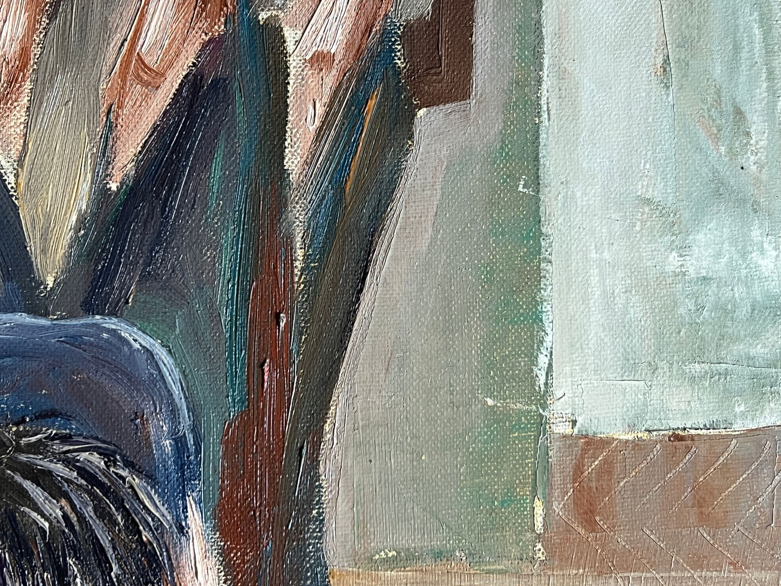 Oil painting with frame Art gallery K. Leonid - 4