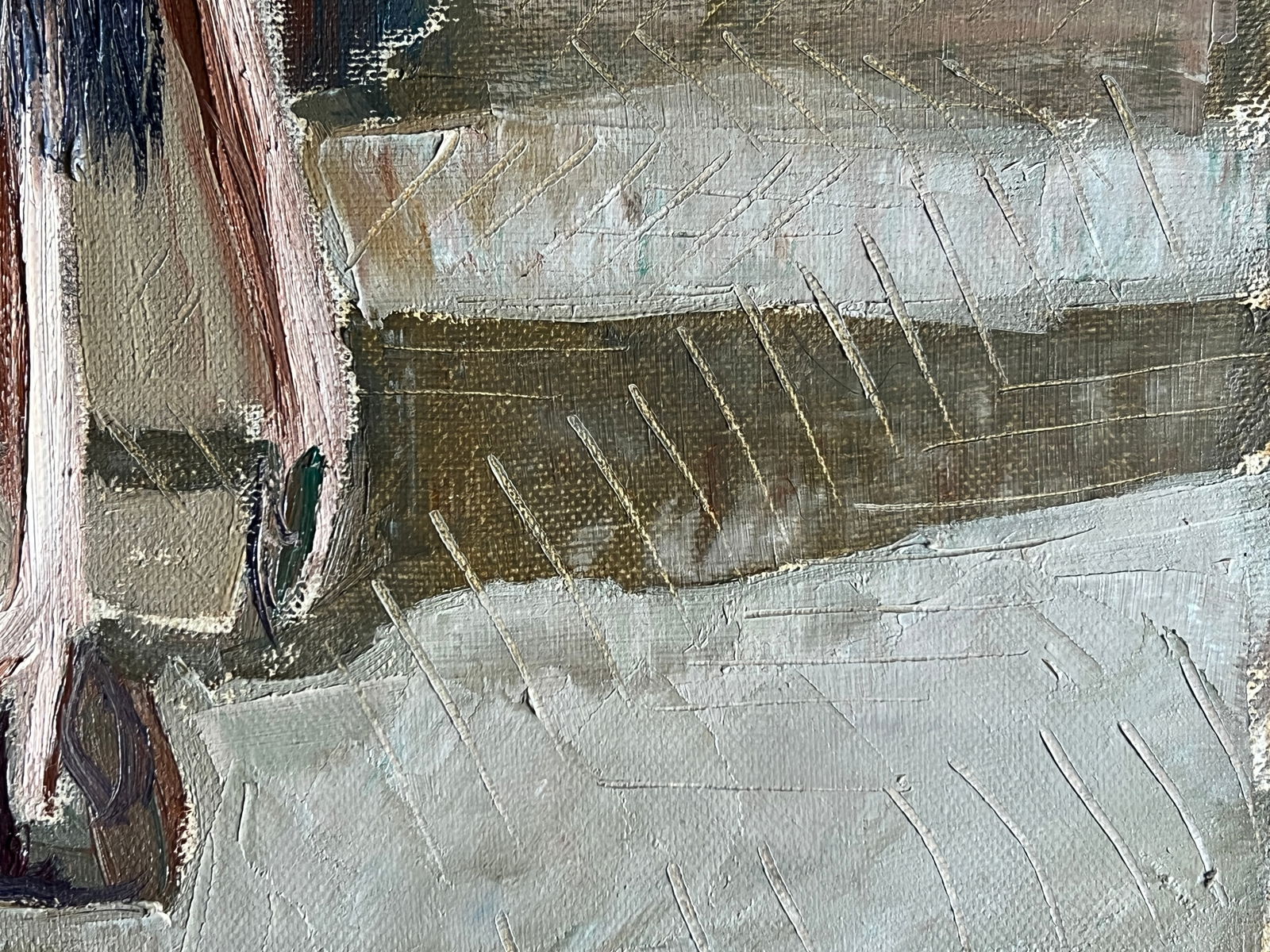 Oil painting with frame Art gallery K. Leonid - 8