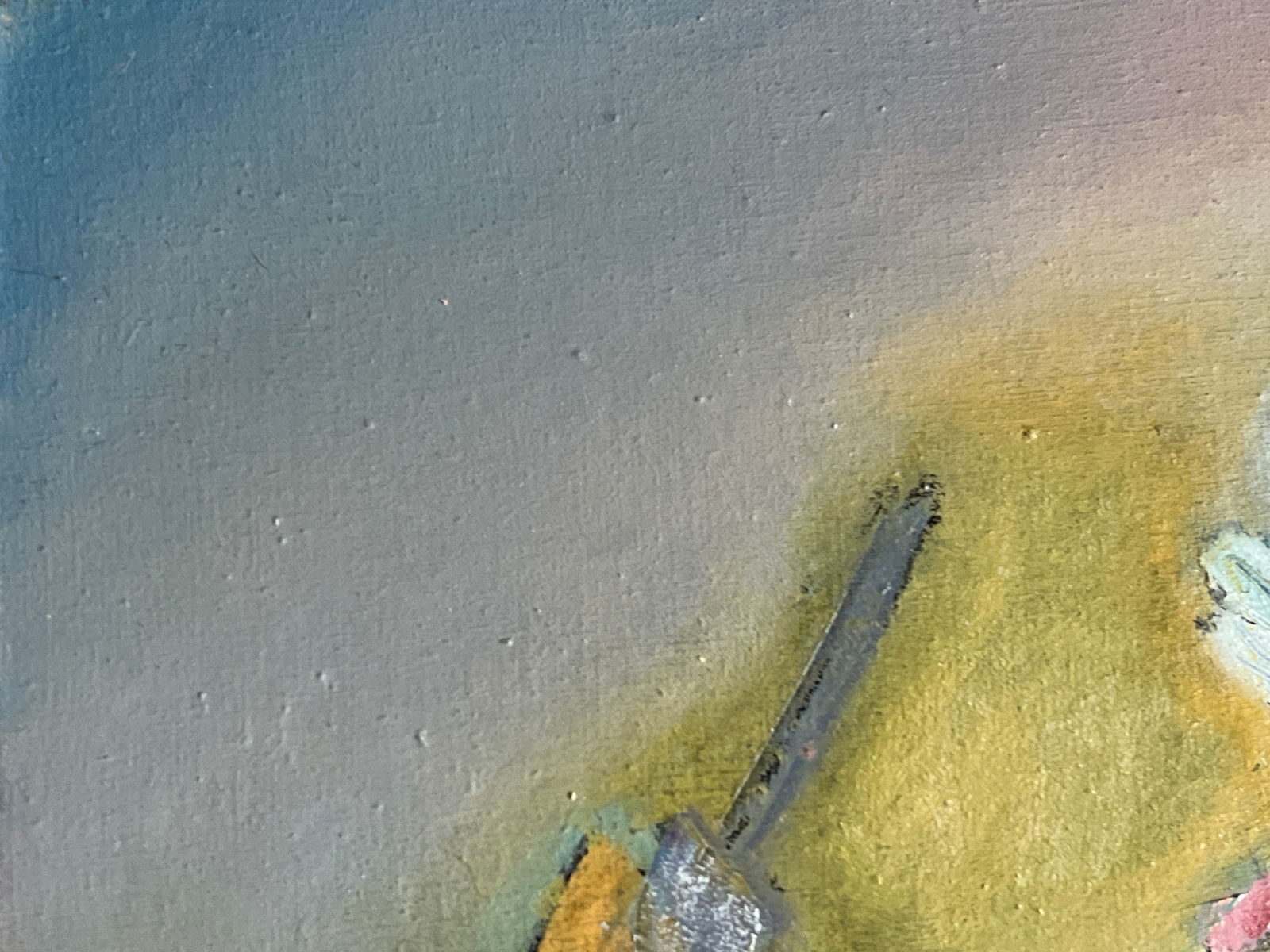 Oil painting with frame A little angel K. Leonid - 2