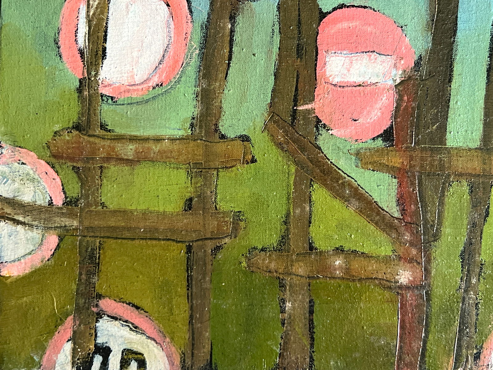 Oil painting with frame A little angel K. Leonid - 9