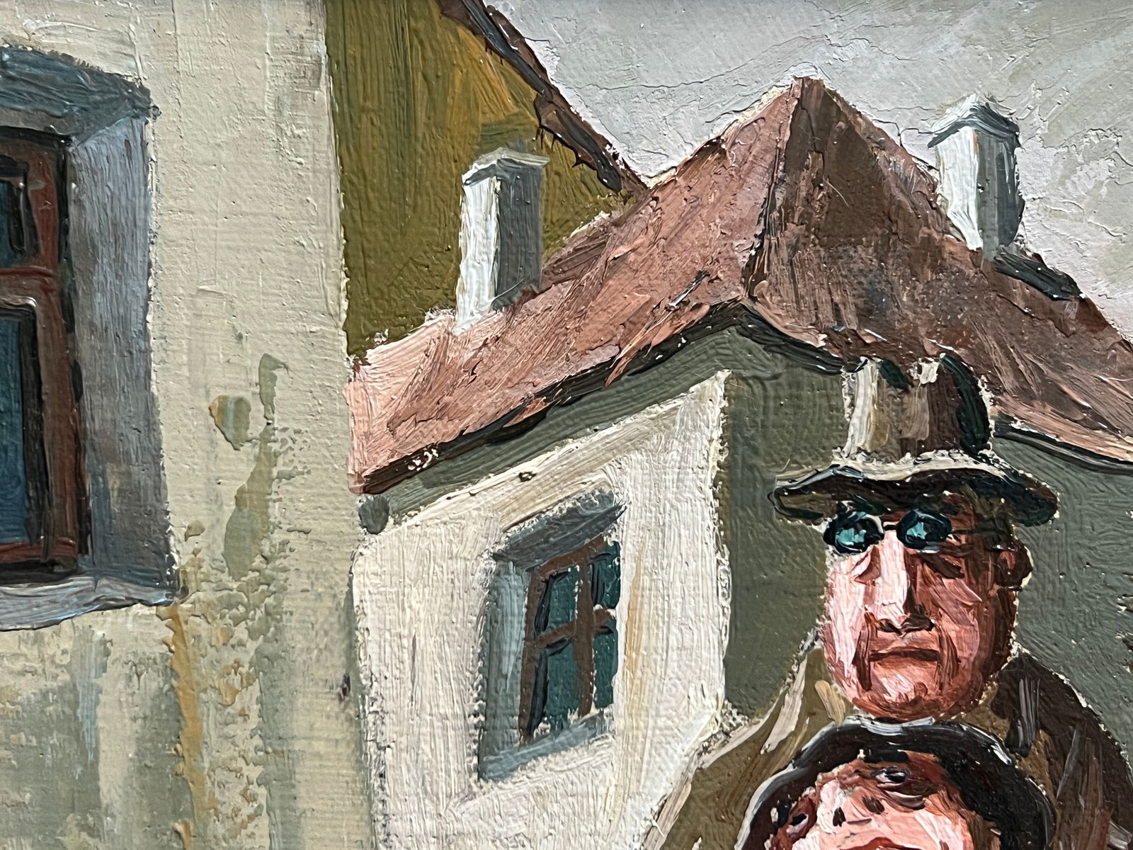 Oil painting with frame hello K. Leonid - 3