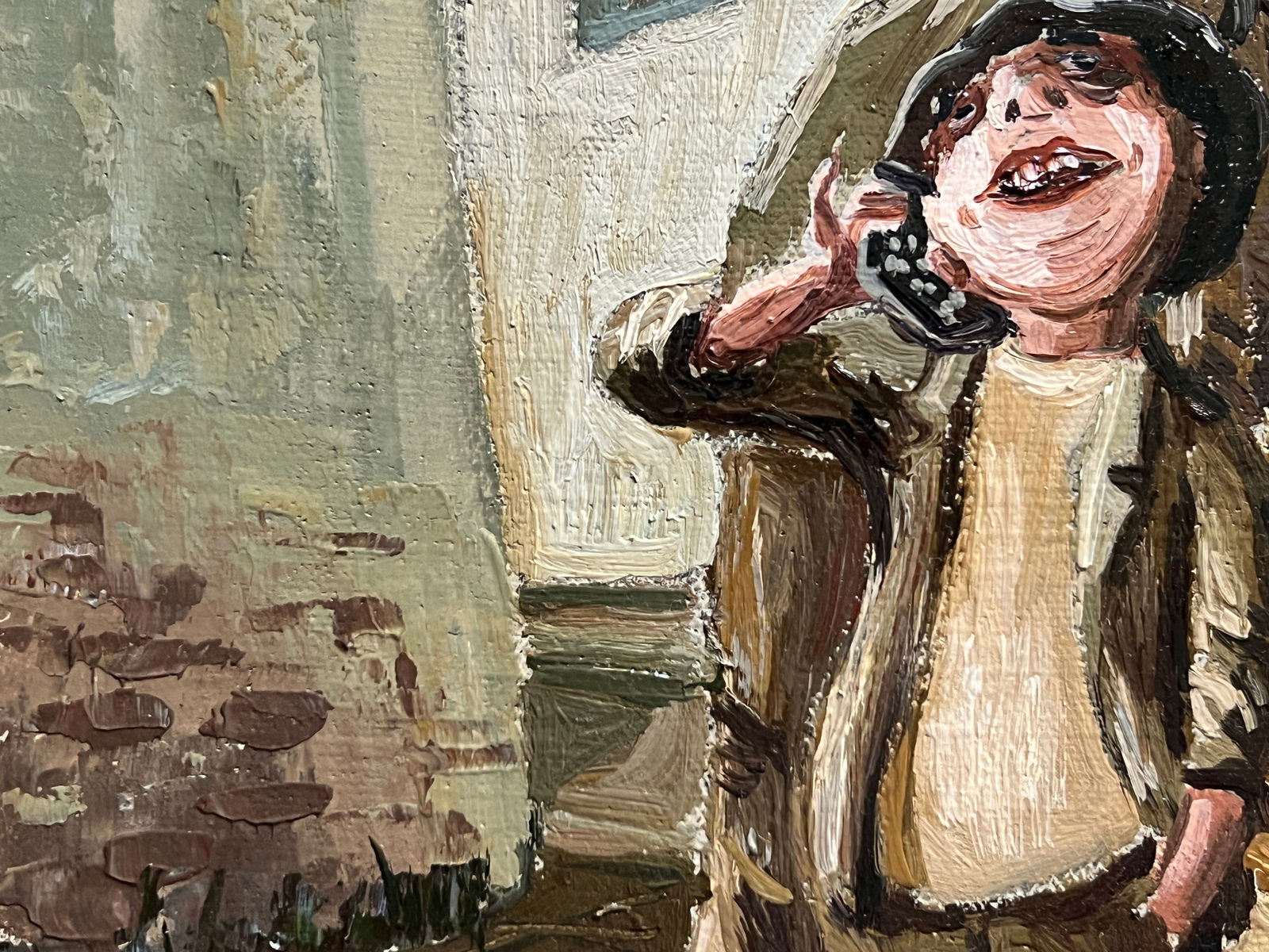 Oil painting with frame hello K. Leonid - 4