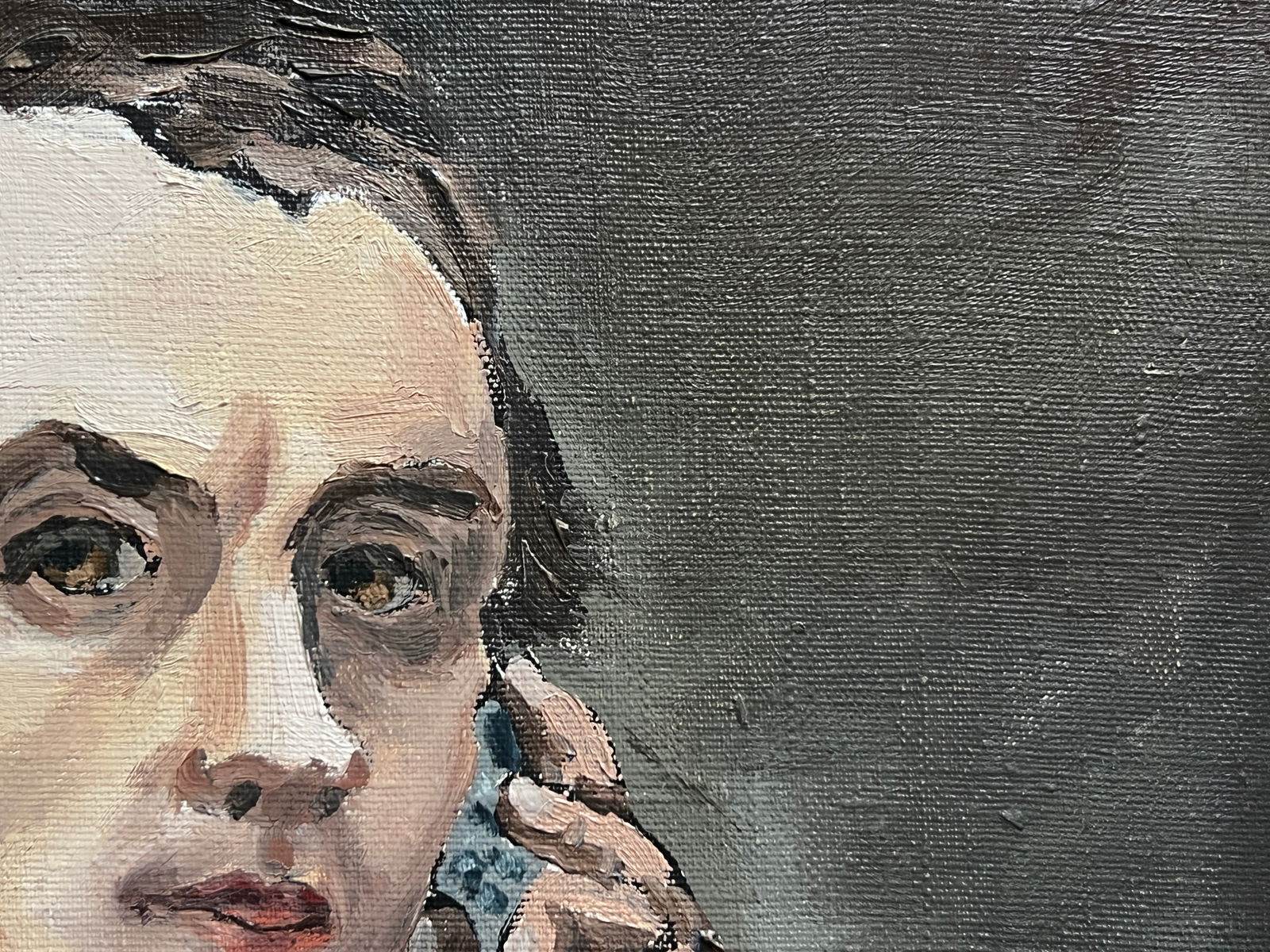 Oil painting with frame Taras Shevchenko K. Leonid - 8