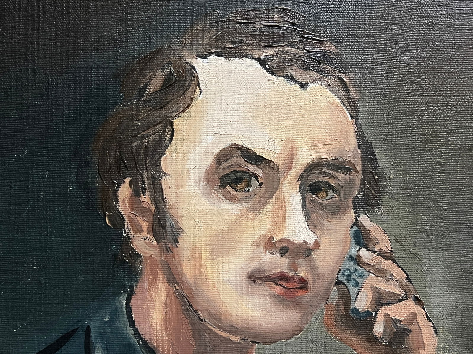 Oil painting with frame Taras Shevchenko K. Leonid - 9