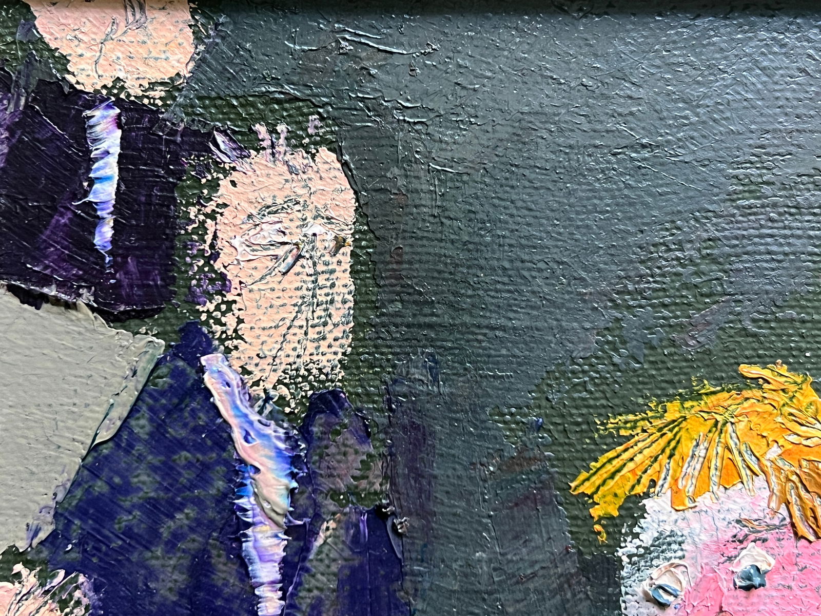 Oil painting with frame Birthday K. Leonid - 3