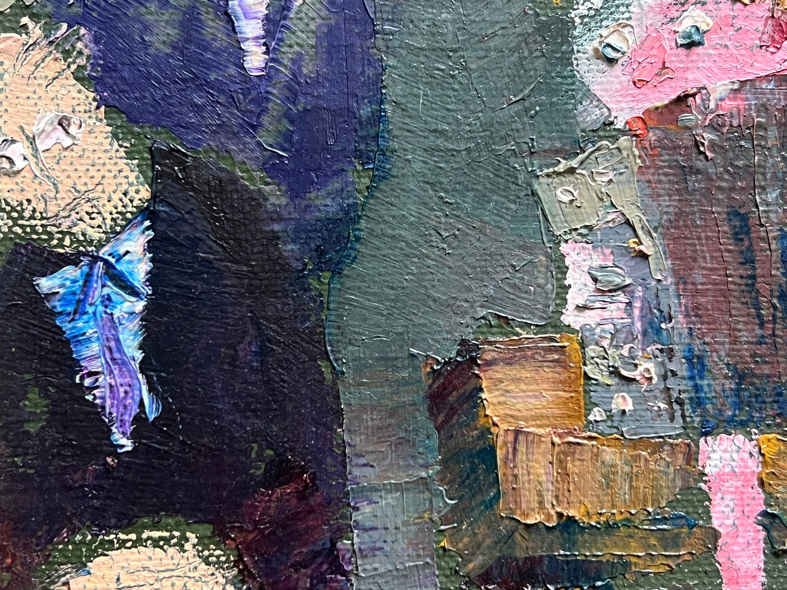 Oil painting with frame Birthday K. Leonid - 4