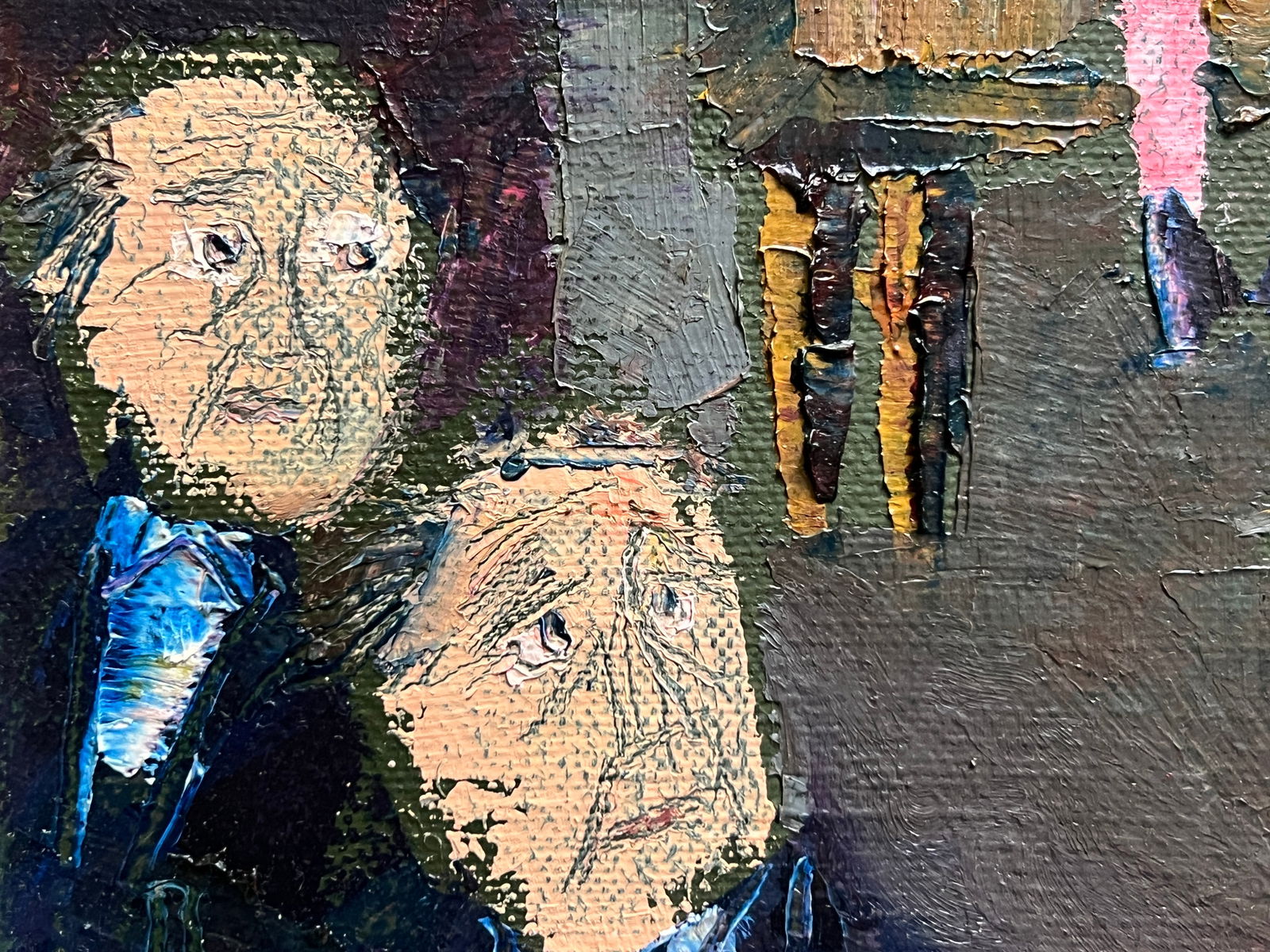 Oil painting with frame Birthday K. Leonid - 5