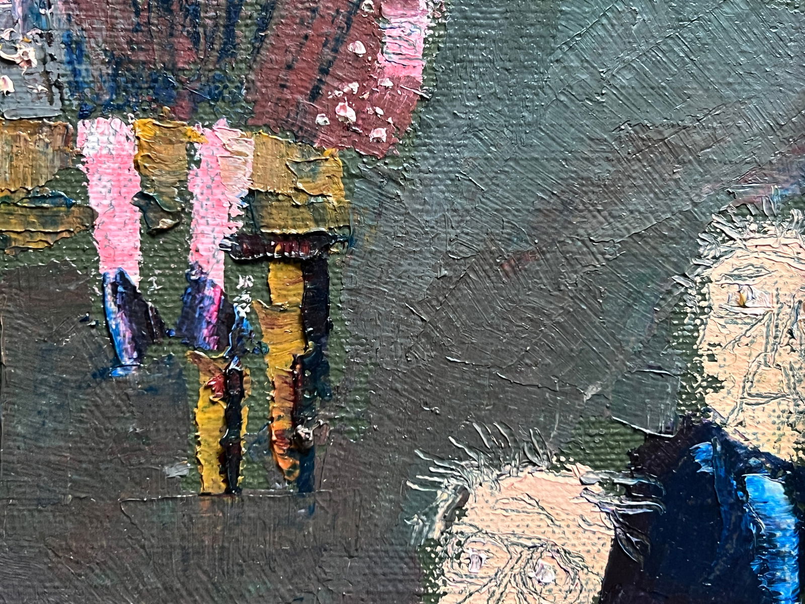 Oil painting with frame Birthday K. Leonid - 8