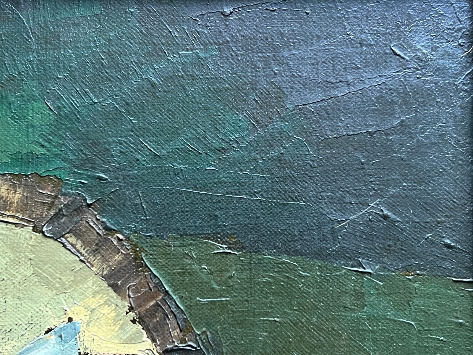 Oil painting with frame Fool K. Leonid - 9